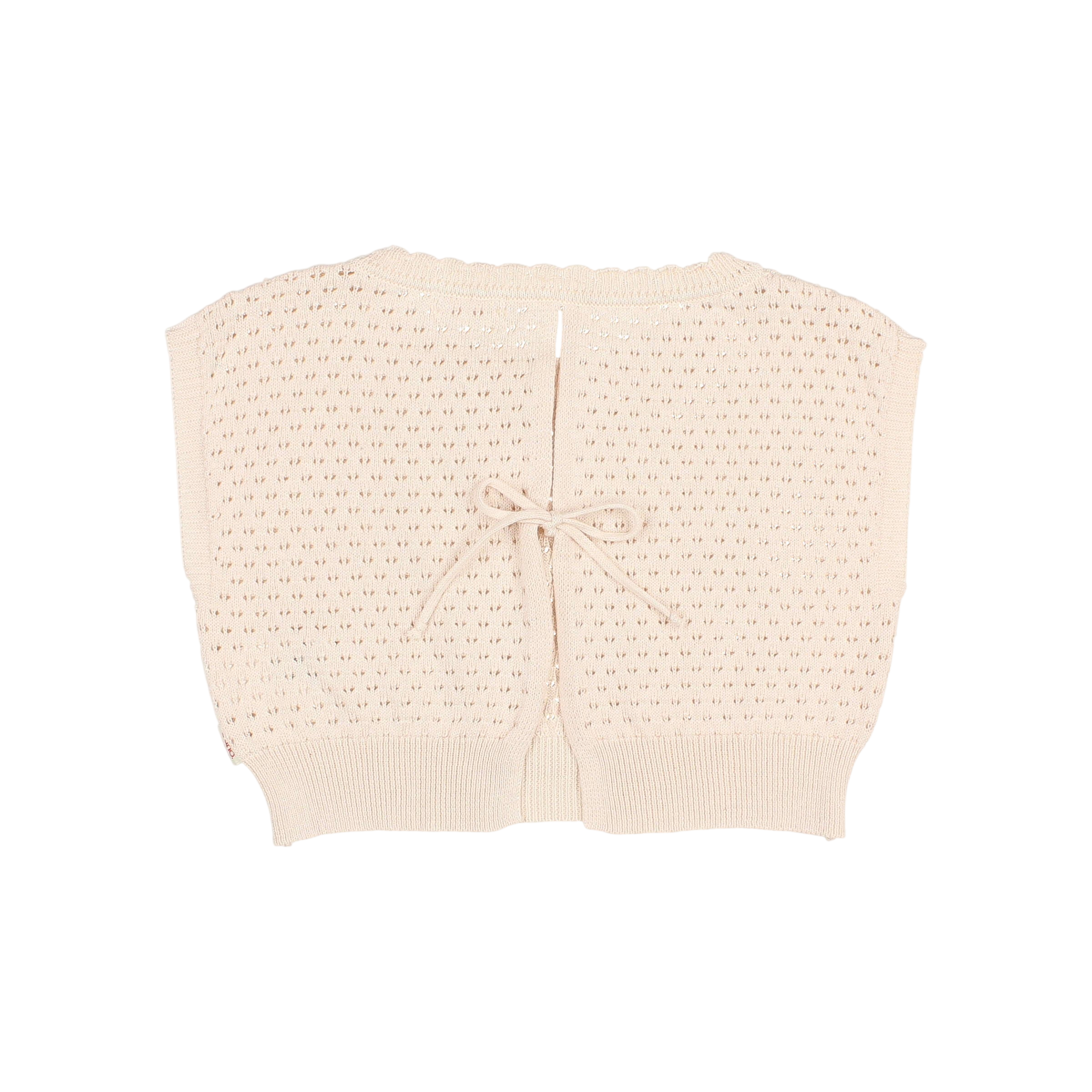 Top Boho crème rose