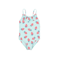 Badeanzug Strawberry Maillot Aqua