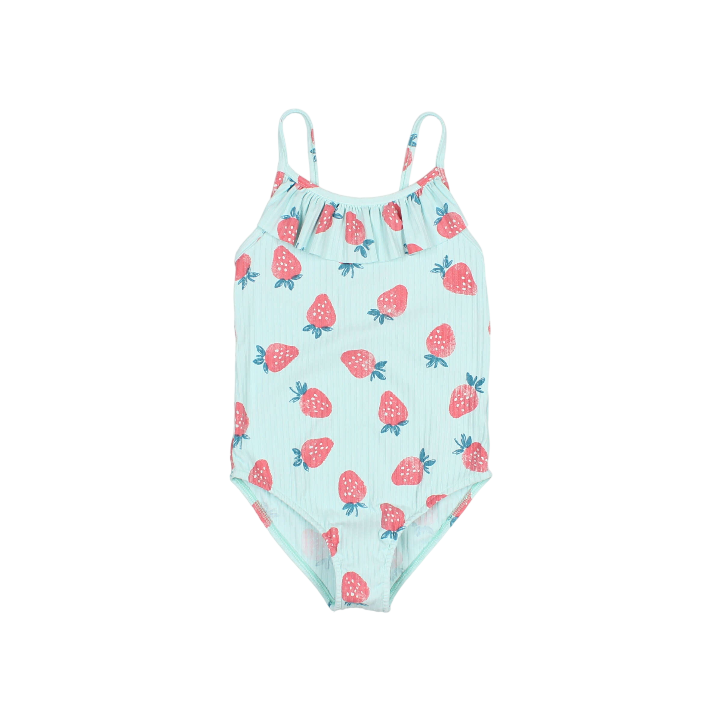 Badeanzug Strawberry Maillot Aqua