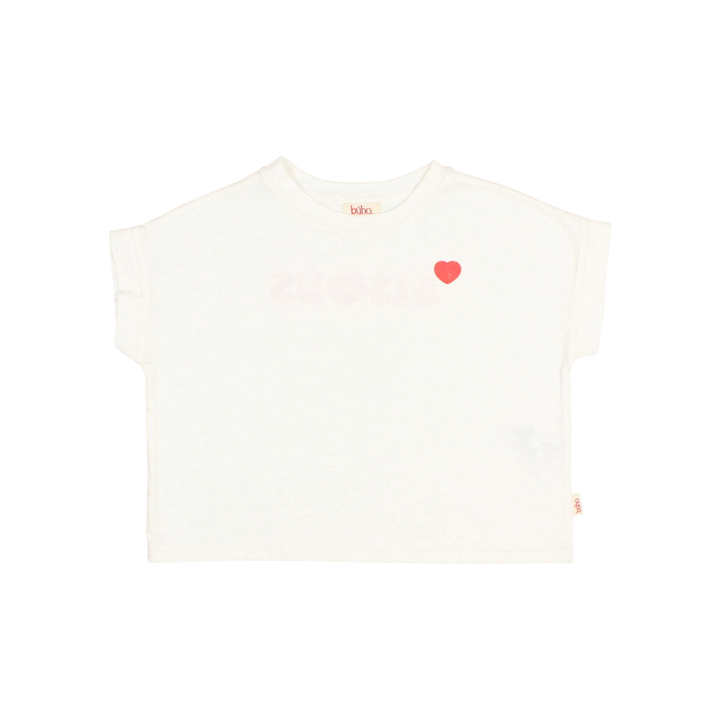 T-shirt Bisous White