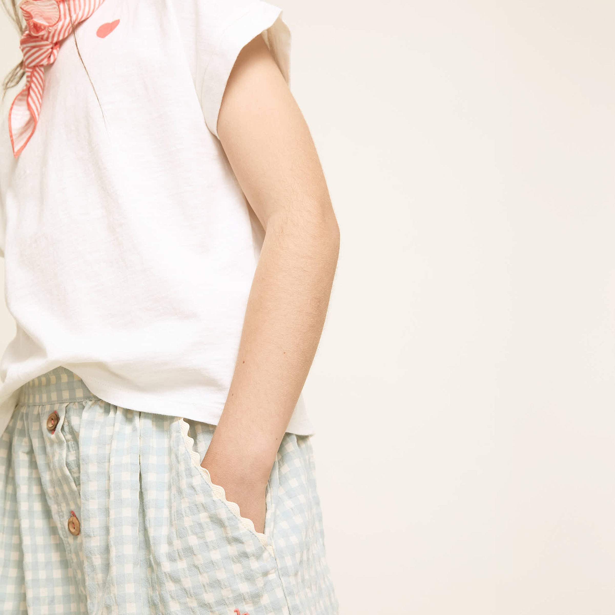 T-shirt Bisous White
