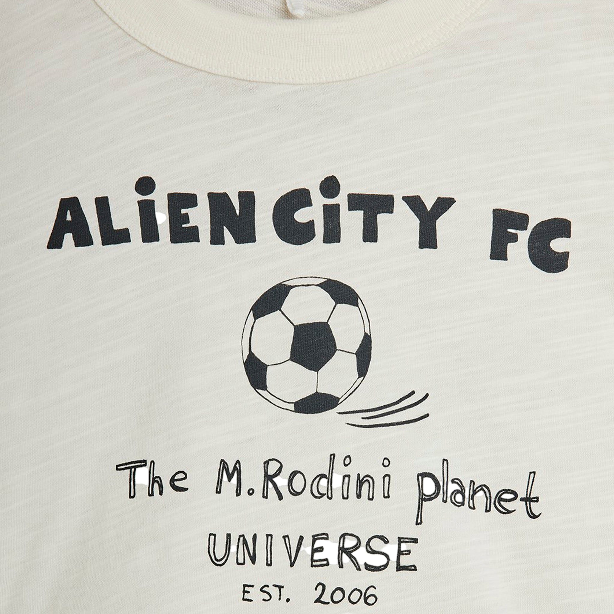 T-shirt Alien City FC Off White