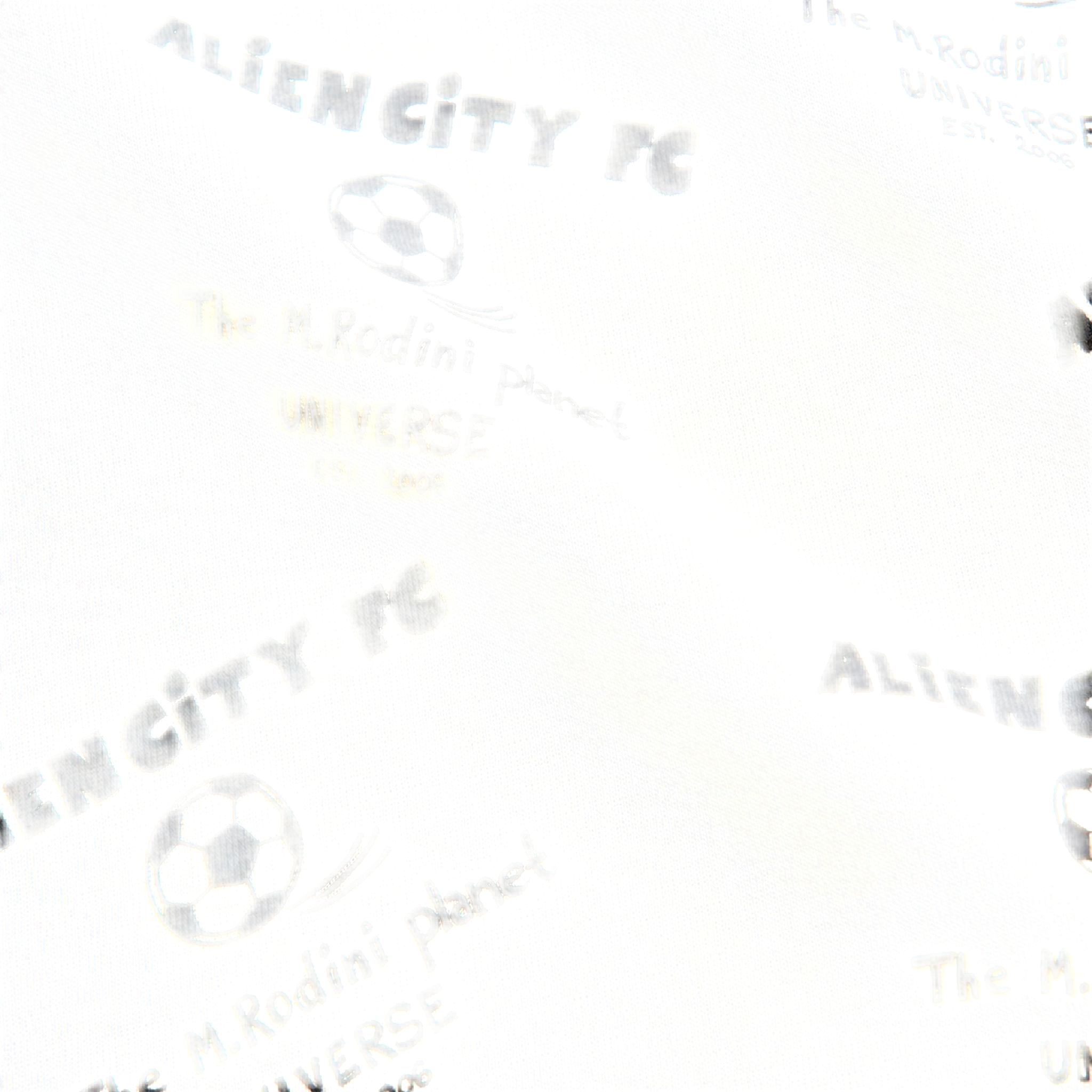 T-shirt Alien City FC Blanc