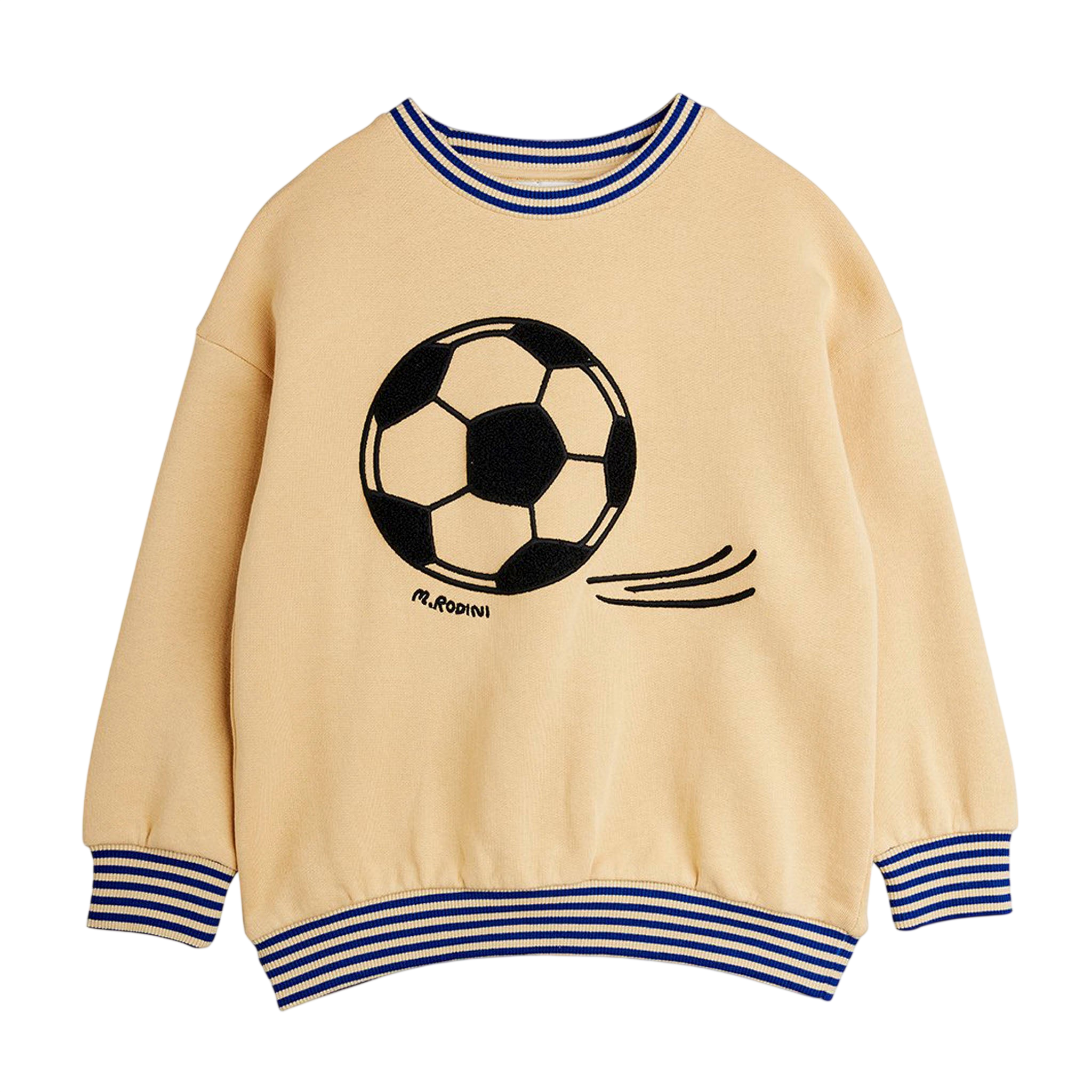 Sweatshirt Football Beige