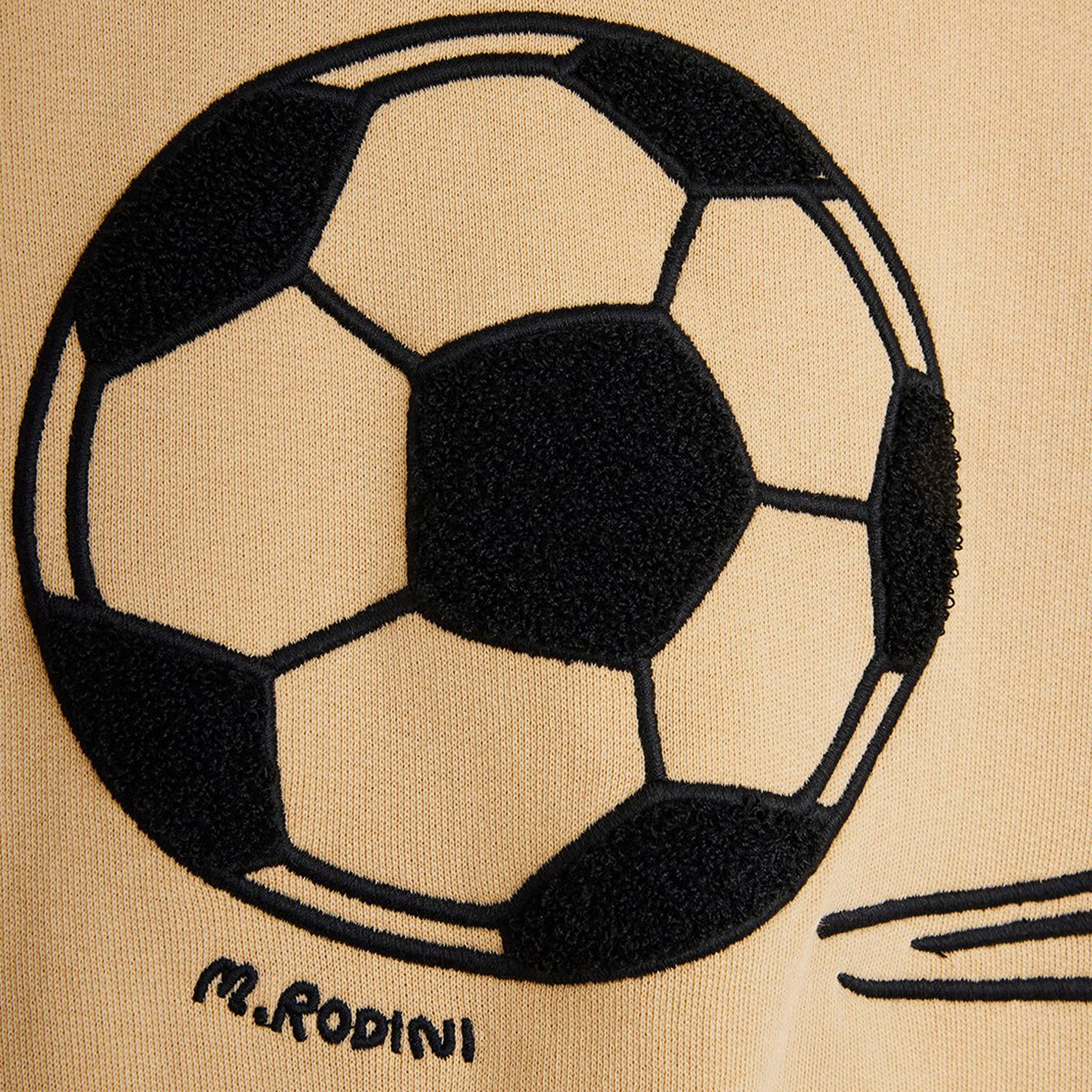 Sweatshirt Football Beige