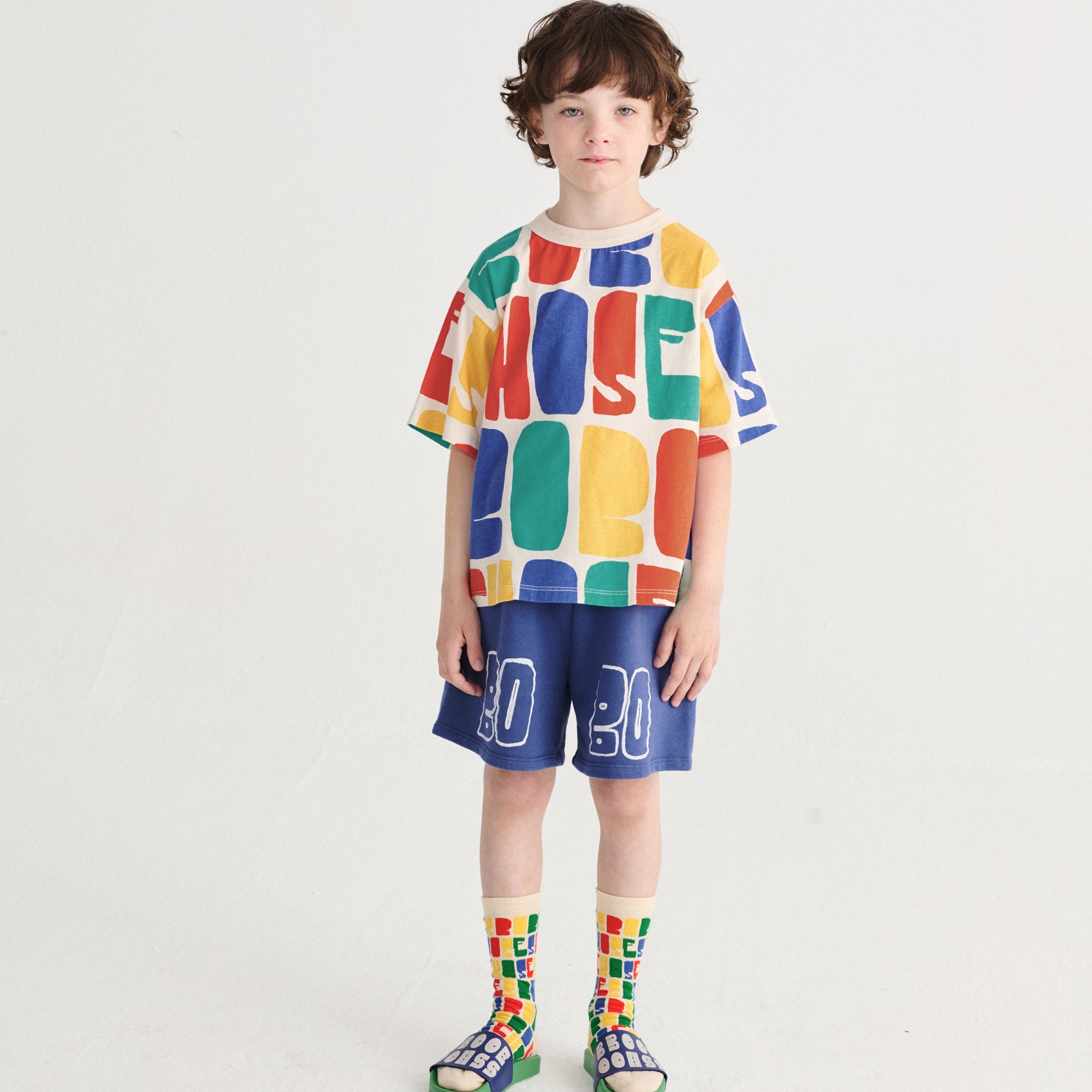 T-shirt Bobo Choses Color Offwhite
