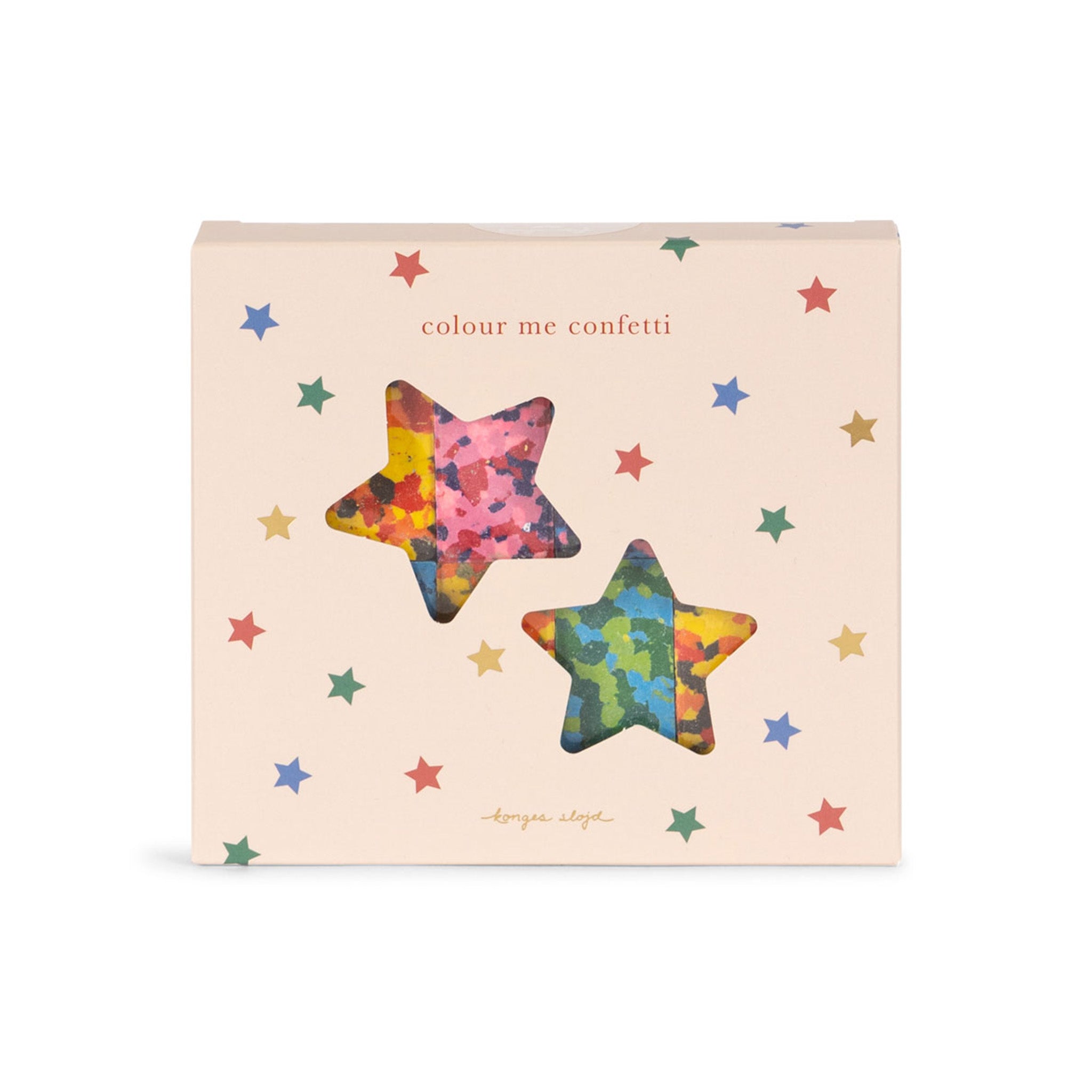 CONFETTI CRAYONS MULTI STAR