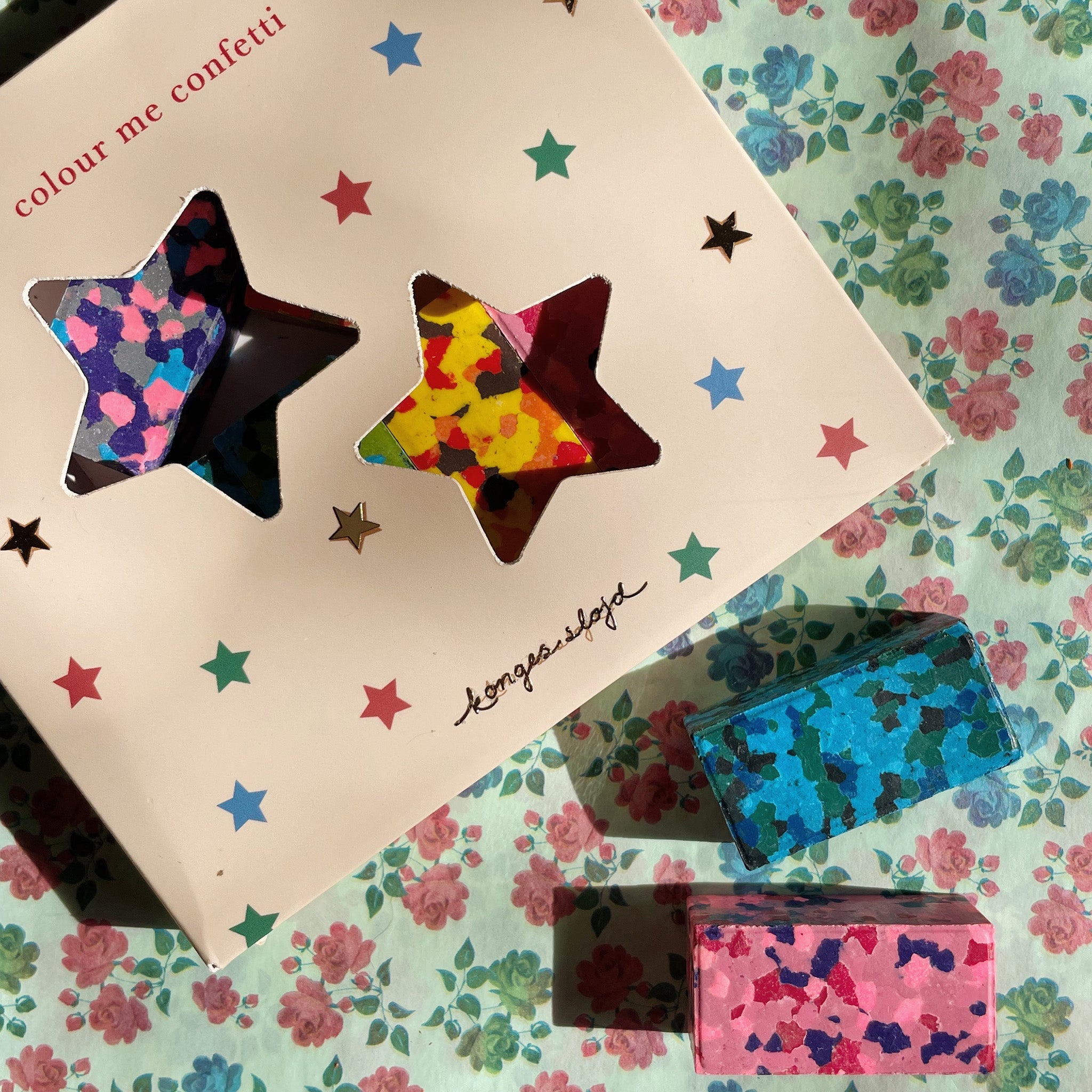 CONFETTI CRAYONS MULTI STAR