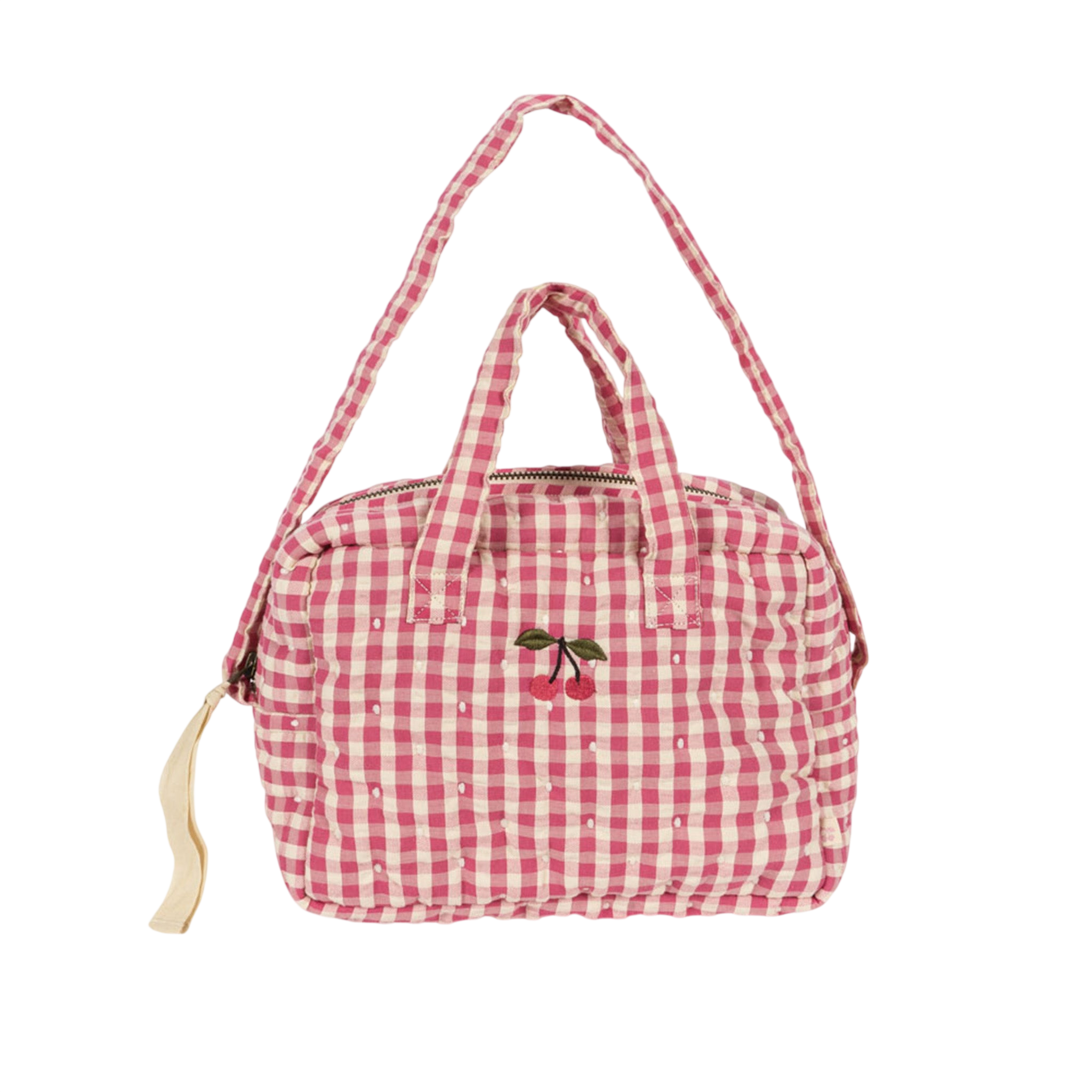 Bubblegum Check doll bag