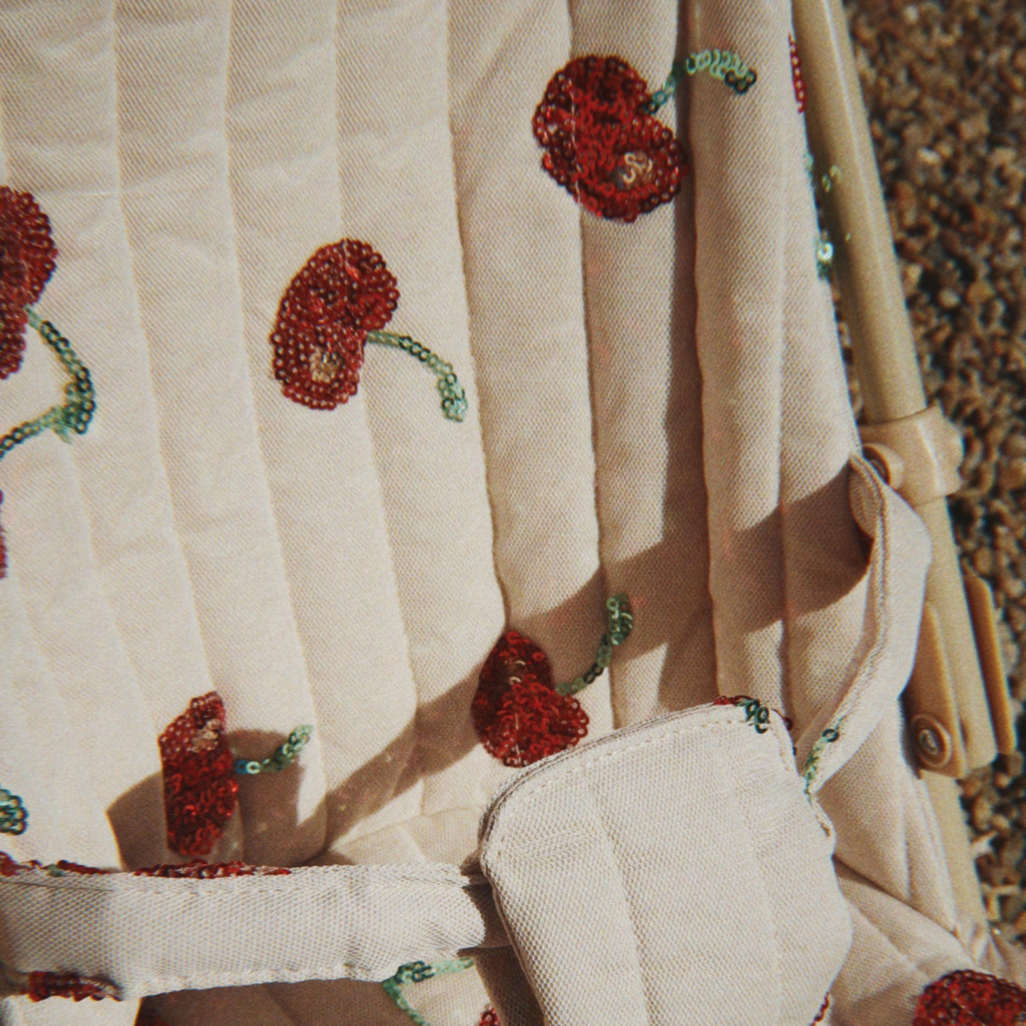 TULLE DOLL STROLLER MON CHERI SEQUIN