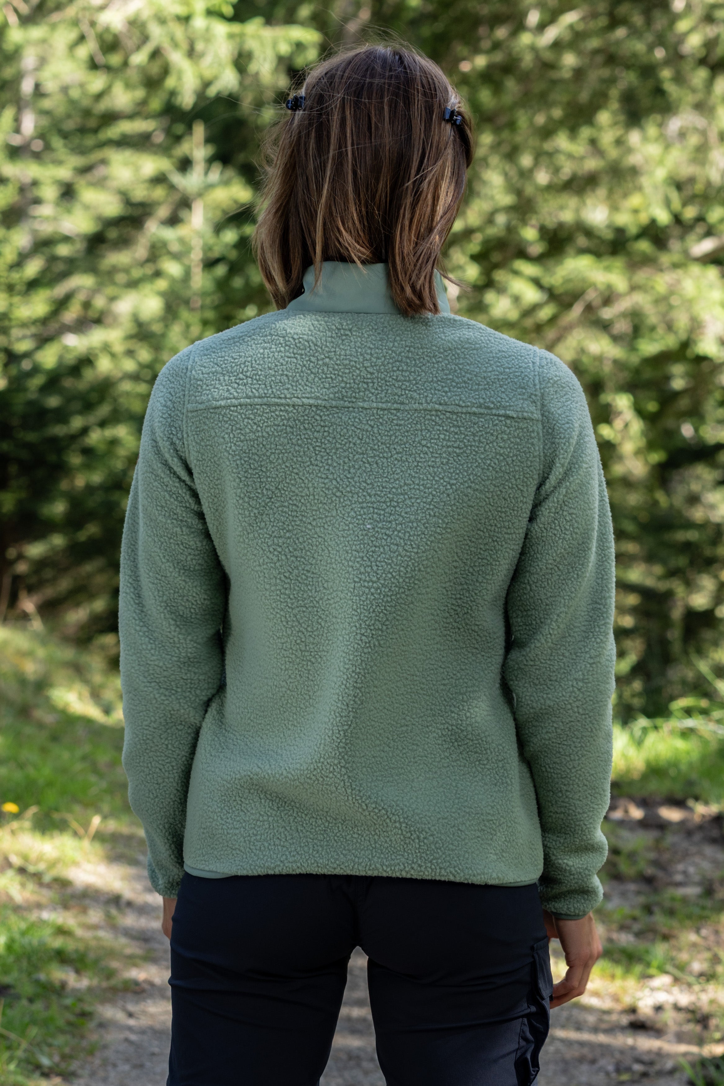 Women's fleece jacket Tola green bay