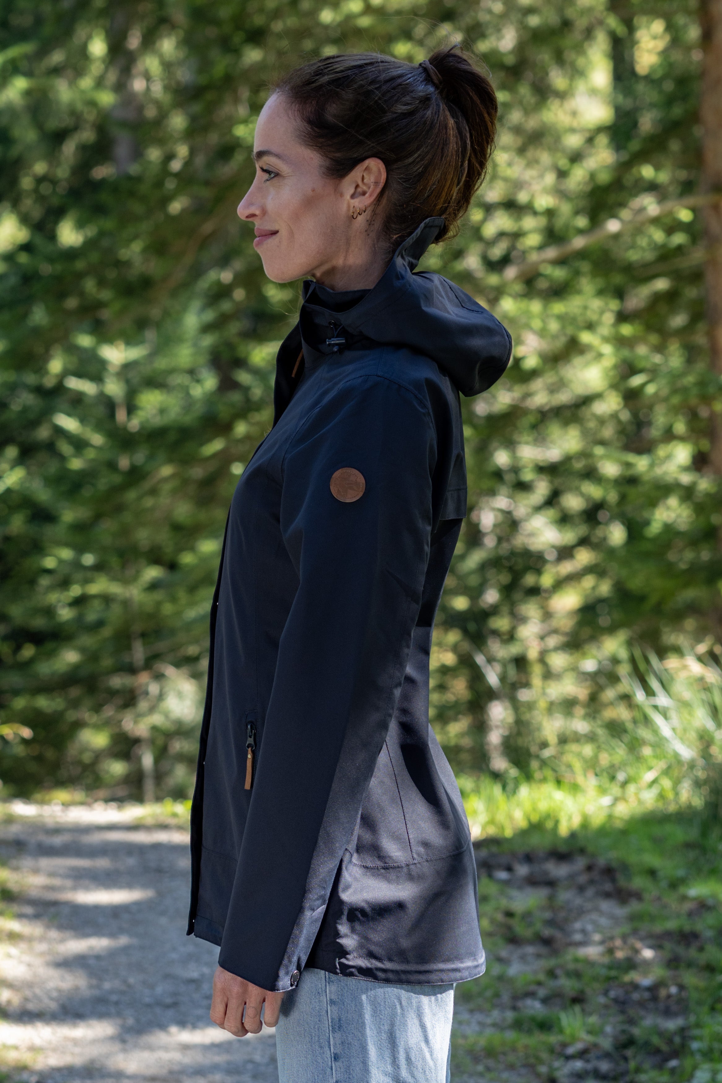 Women's rain jacket Selena dark navy