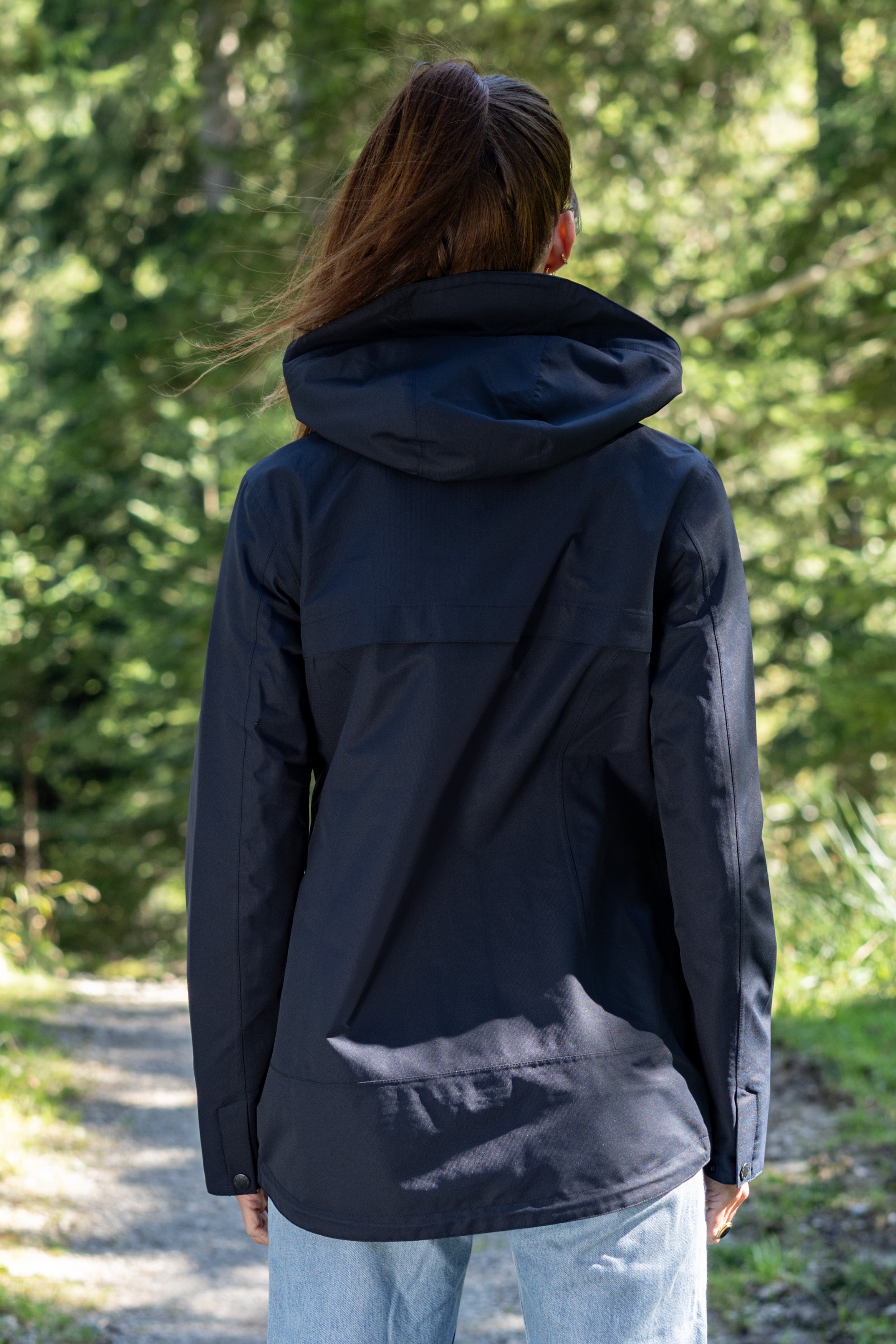 Women's rain jacket Selena dark navy