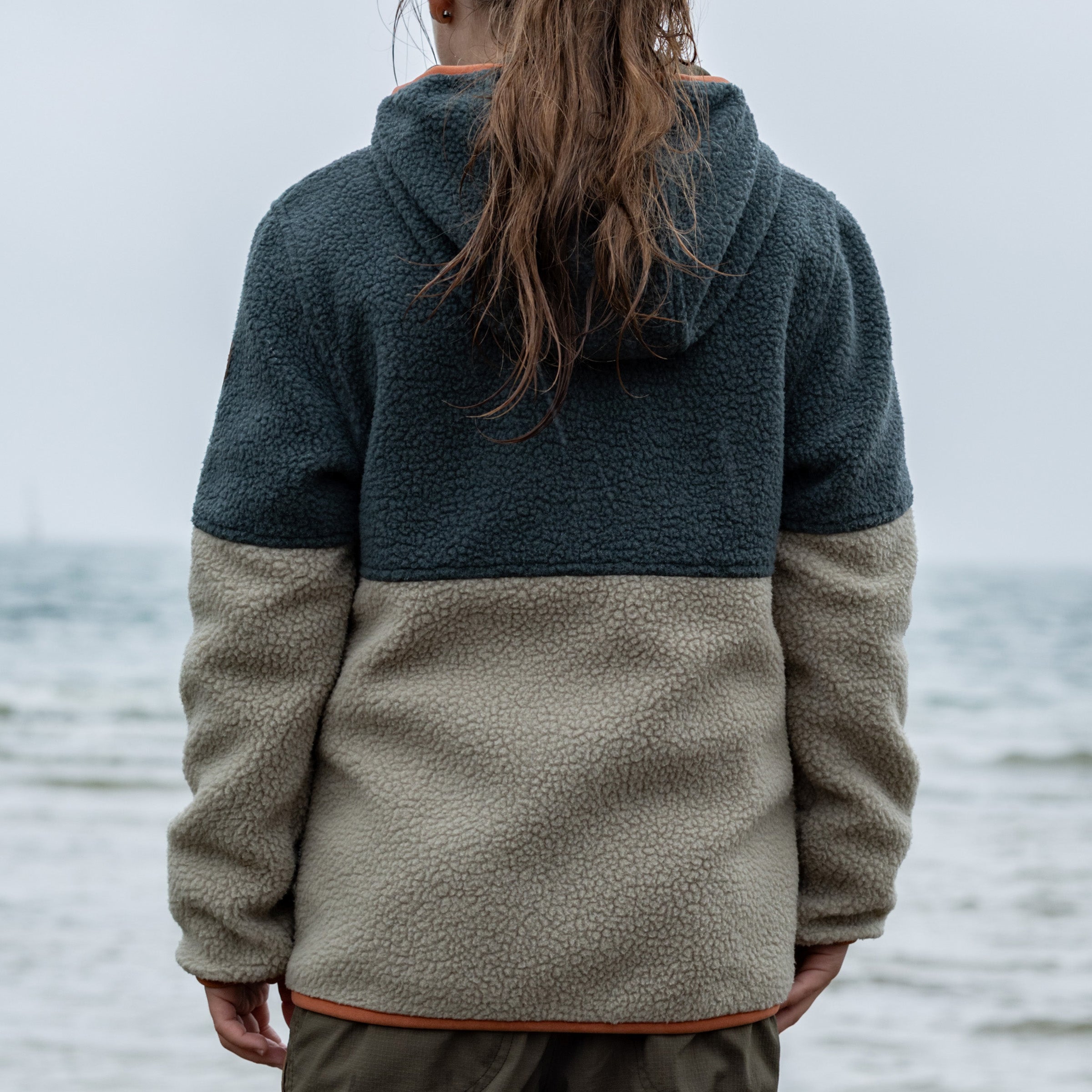 Chips Enfants Sherpa Fleece darkest spruce