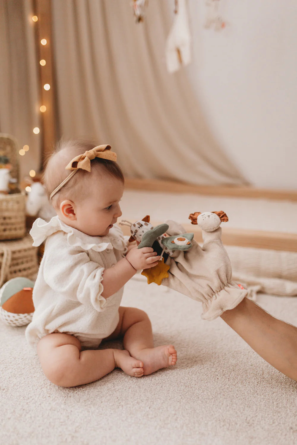 Aktivitätshandschuh Giraffe