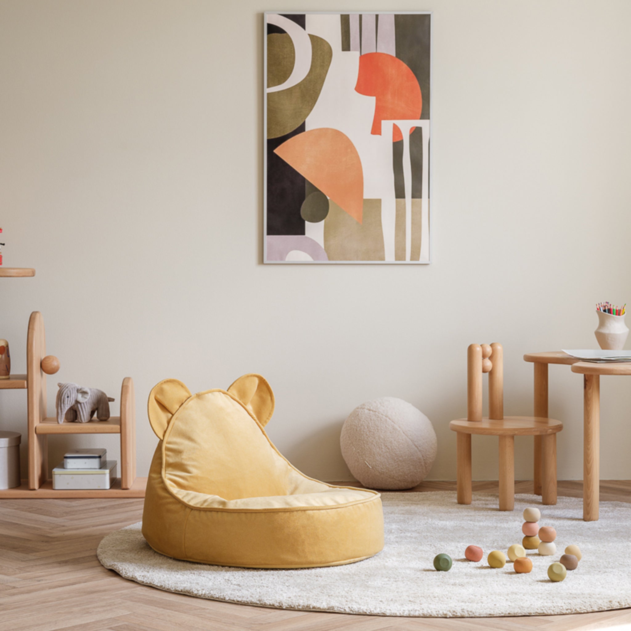 Wigiwama Bear Beanbag Salted Caramel