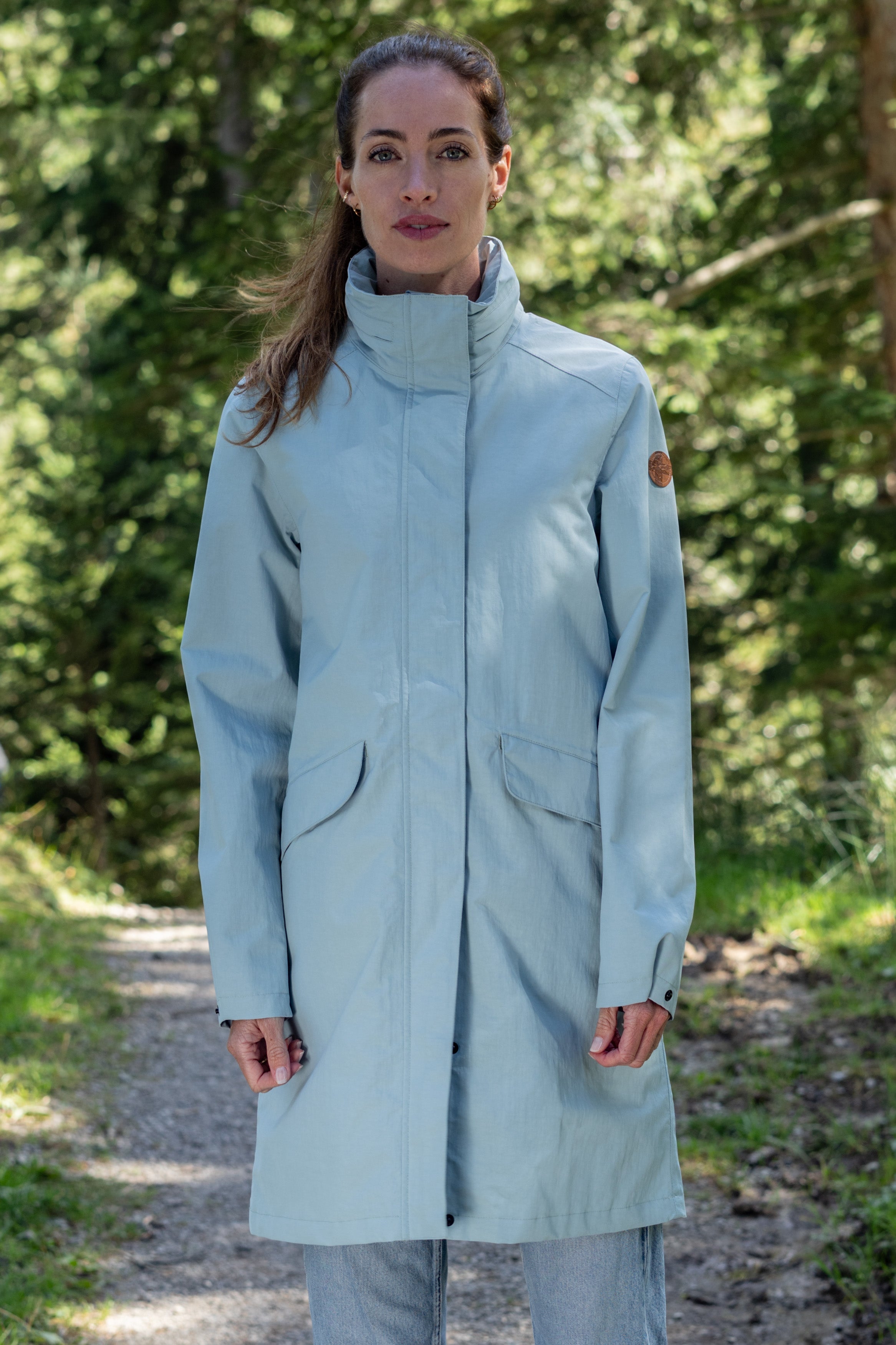 Women's raincoat Isla tourmaline