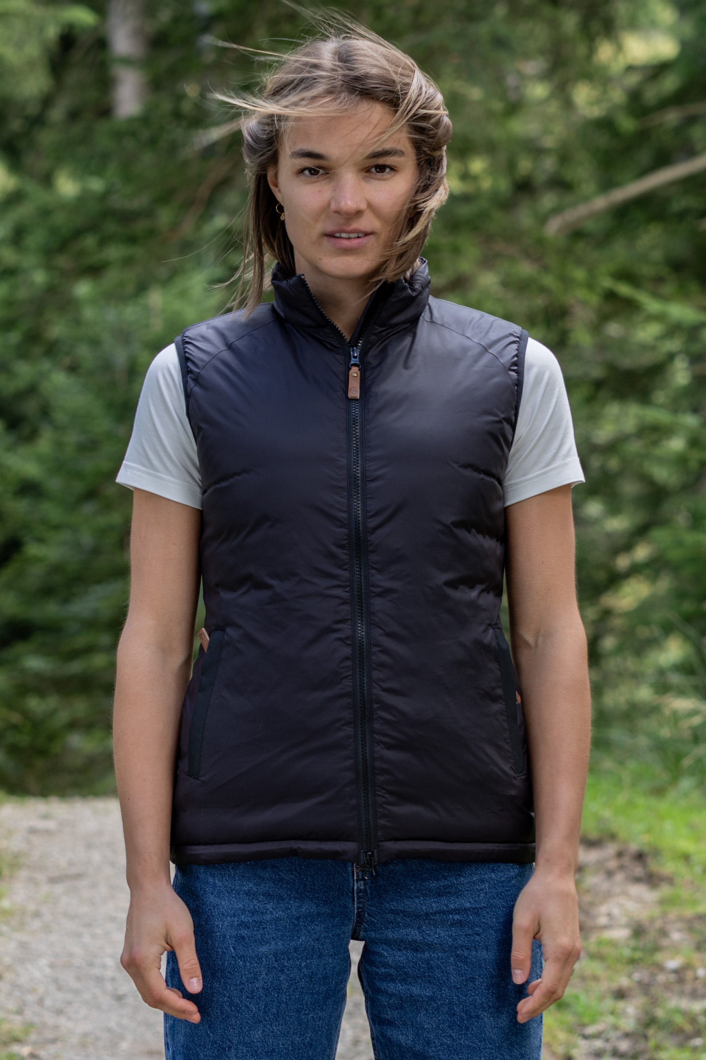 Women's thermal vest Vica black