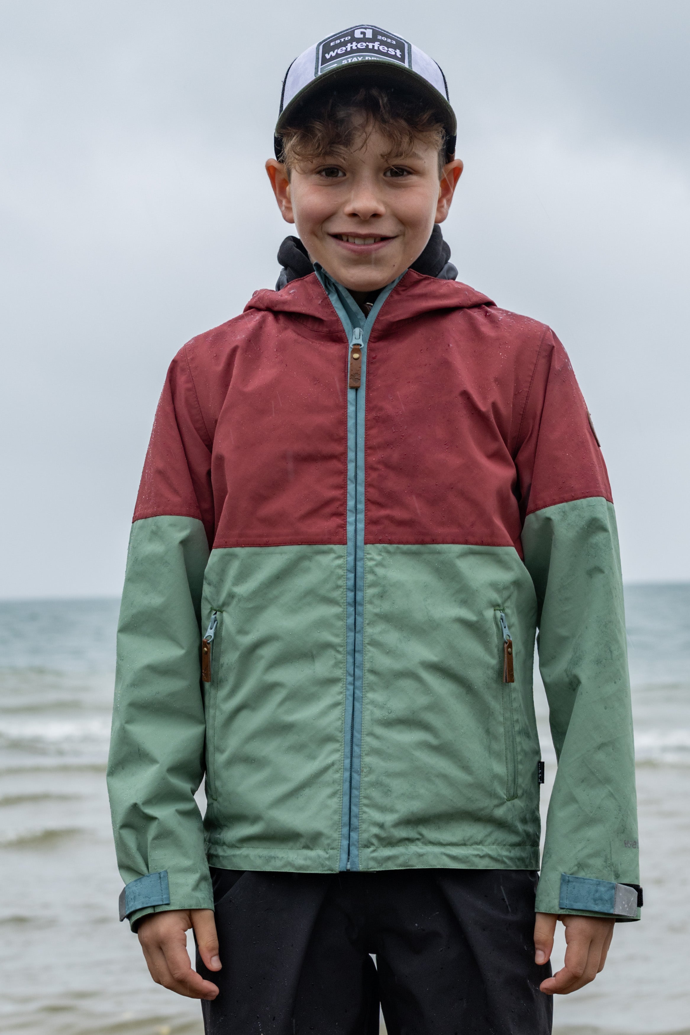 Children's rain jacket Puck cowhide