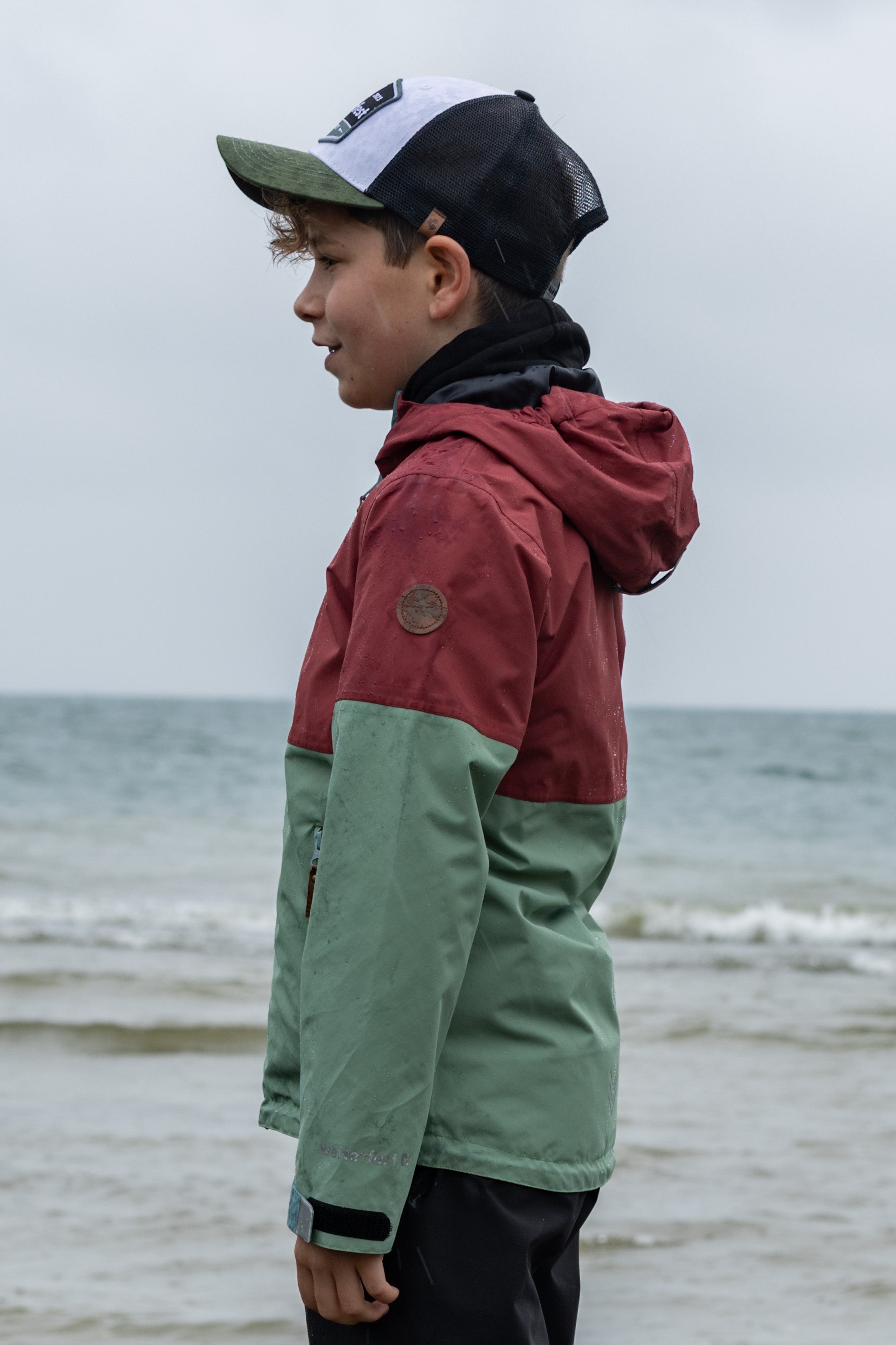 Children's rain jacket Puck cowhide