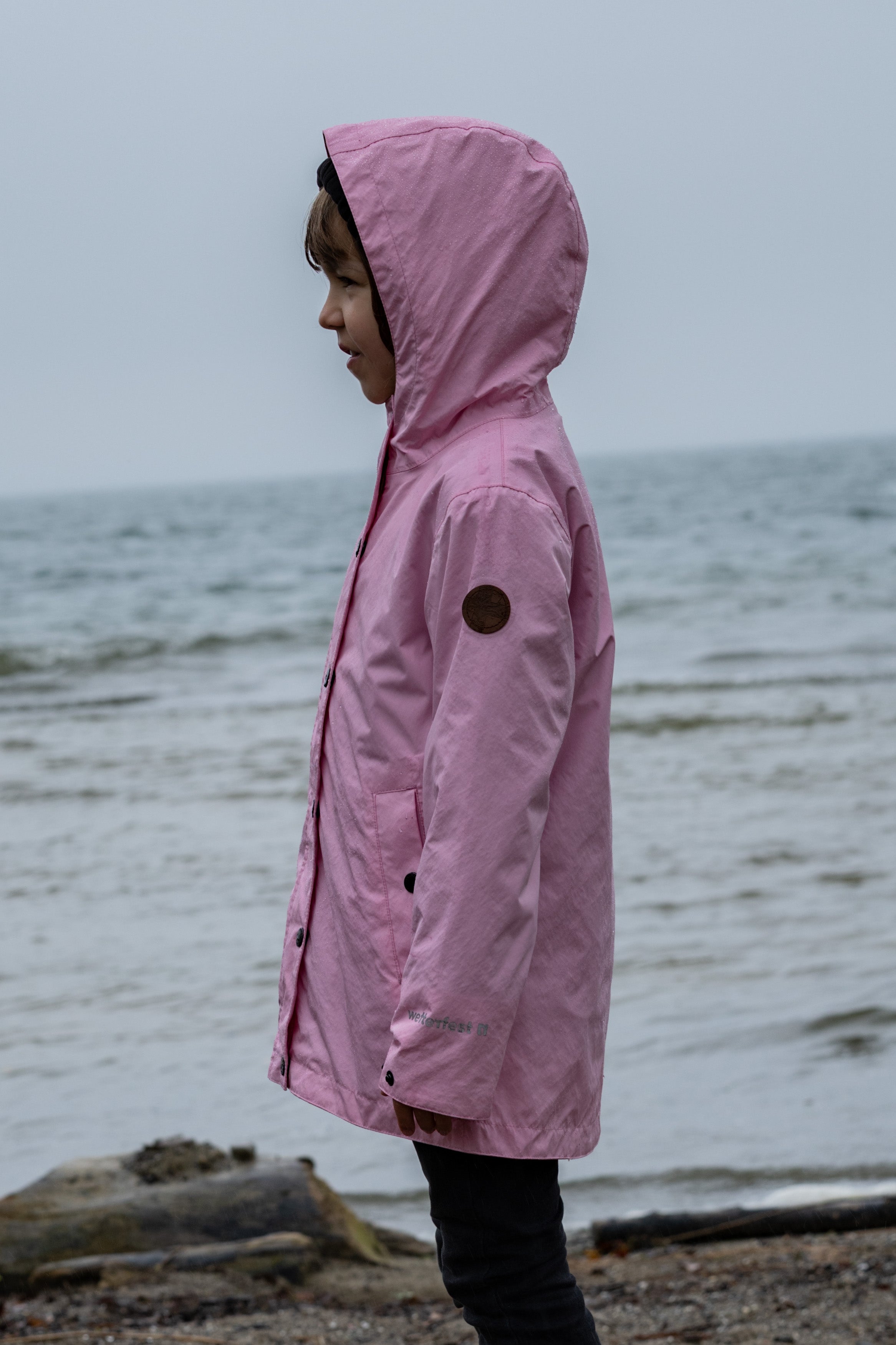 Children's rain jacket Sita pink