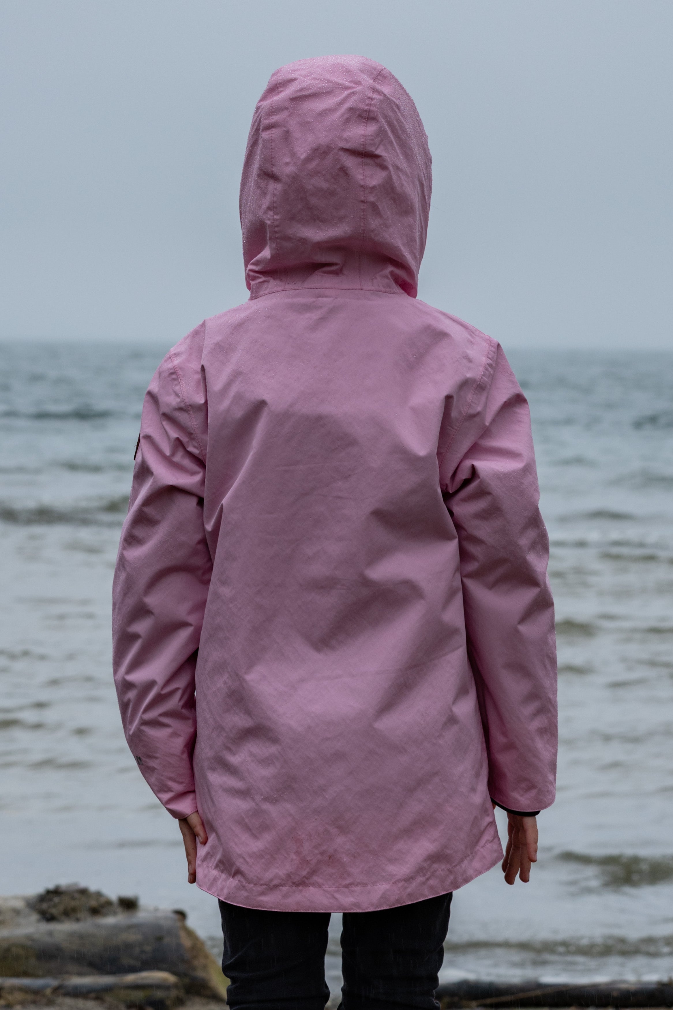 Children's rain jacket Sita pink