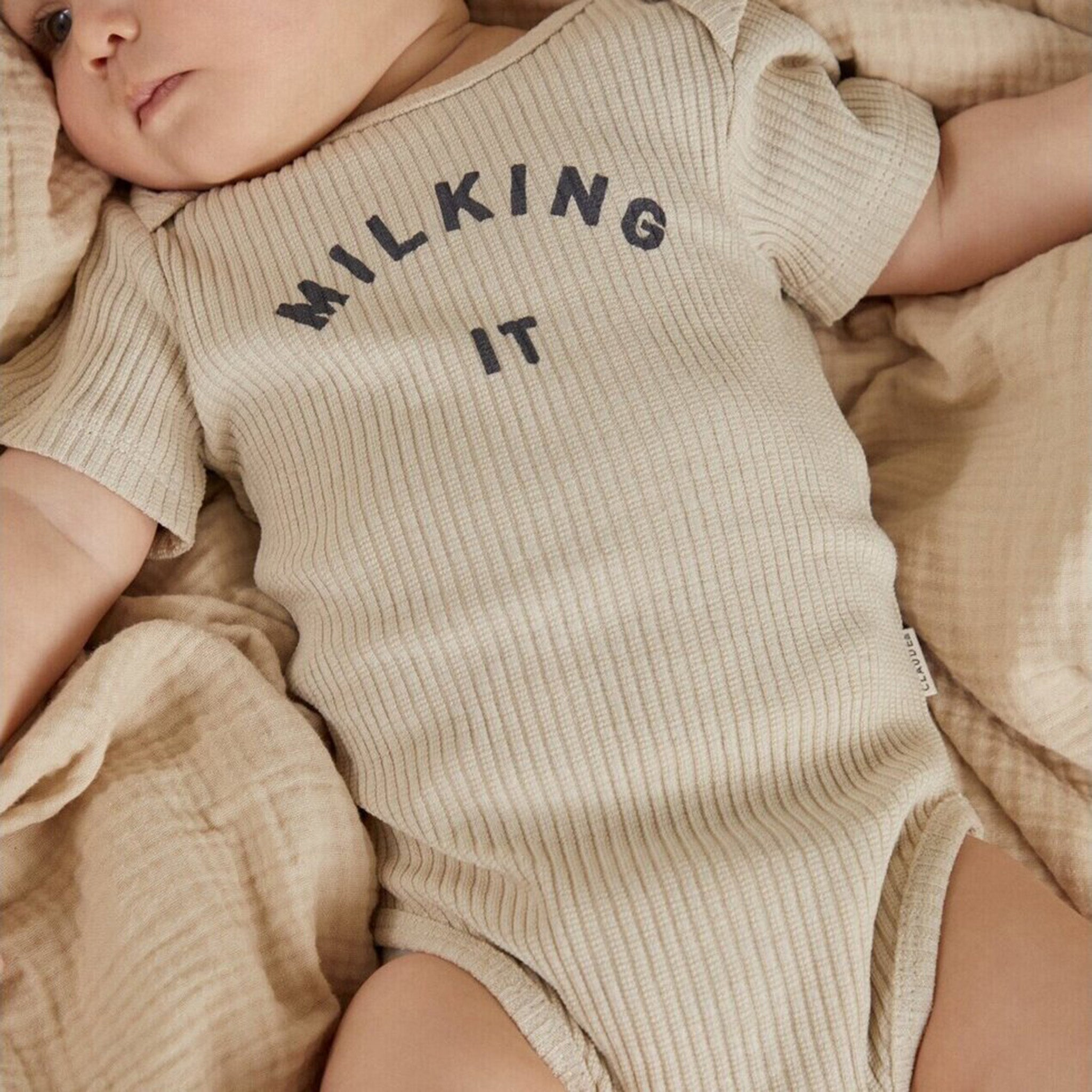 Milking It ® Body à manches courtes - Oat