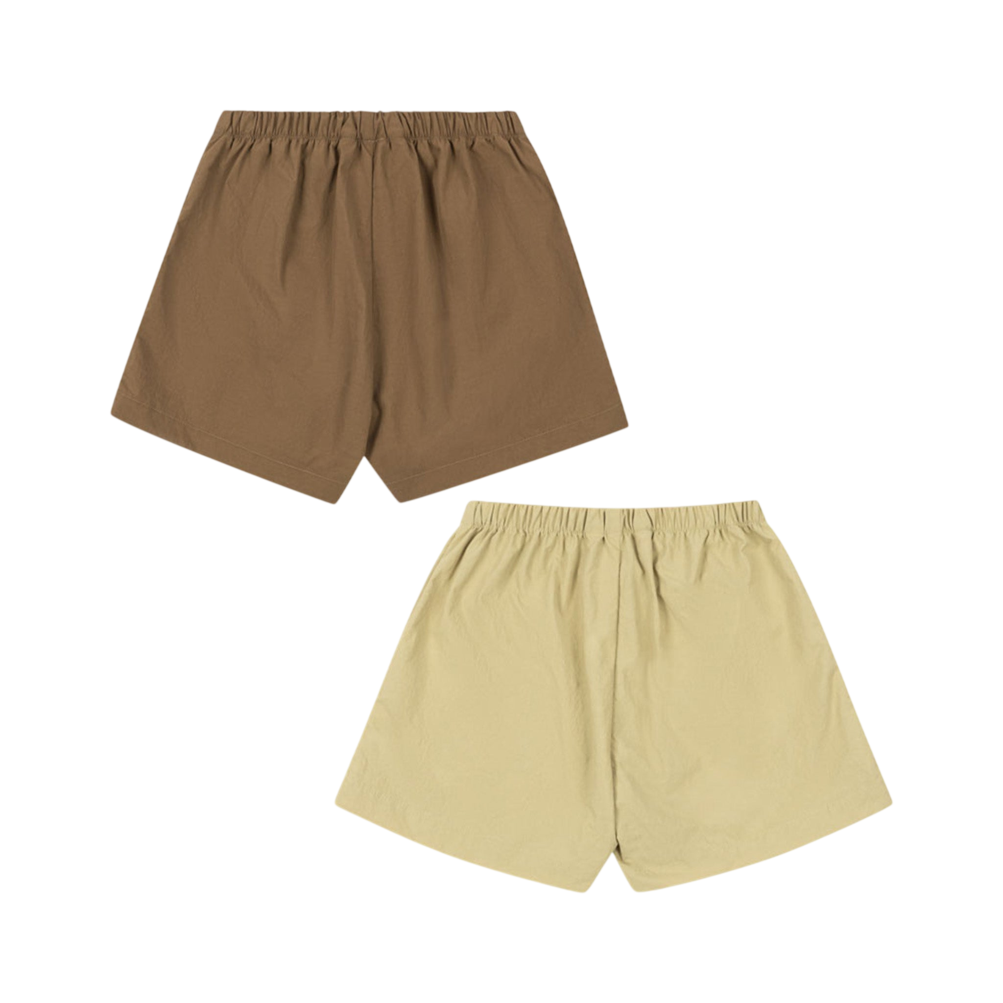 2 PACK ACTY SHORTS PALE OLIVE GREEN HERMINE