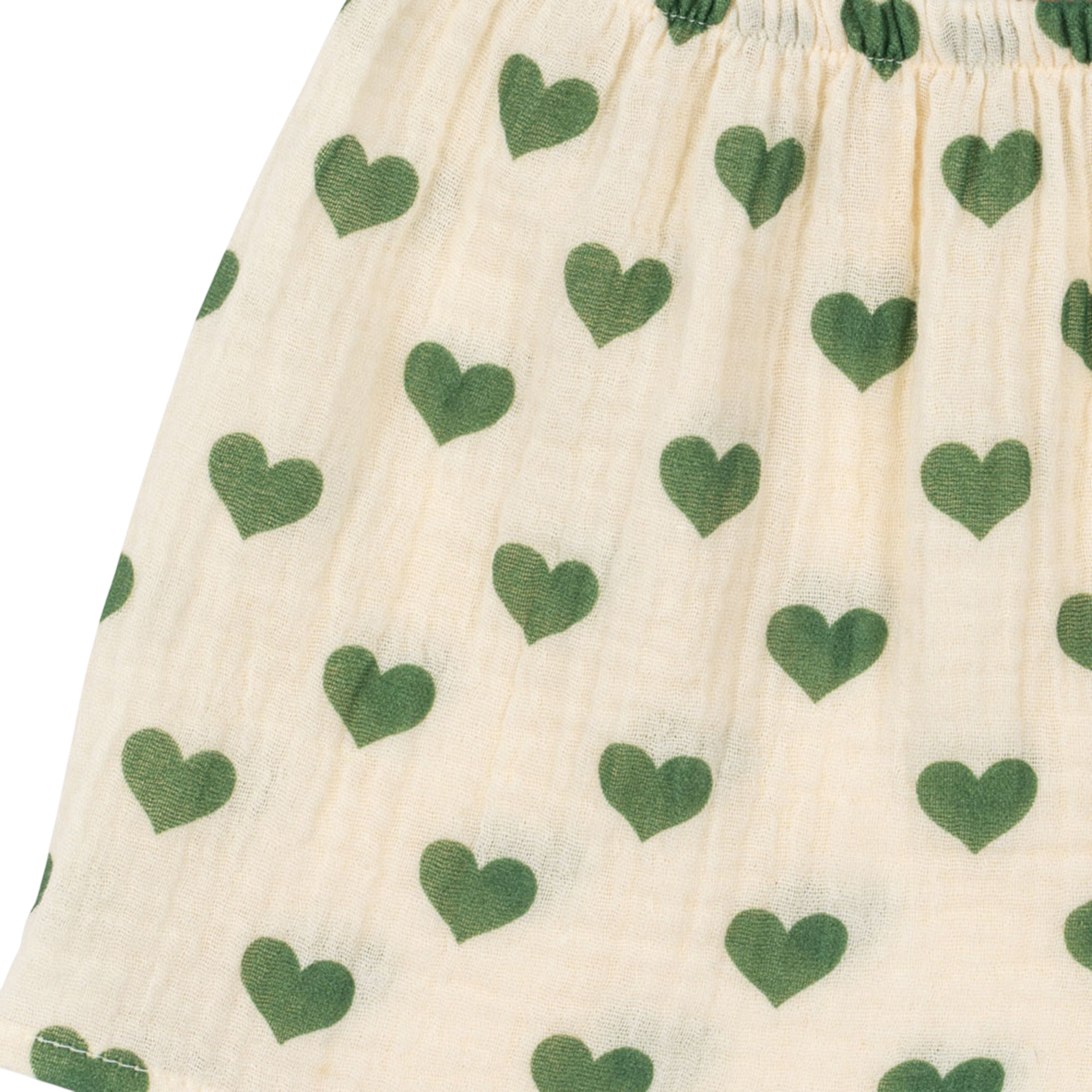 COCO MINI SHORT GOTS AMOUR VERDE