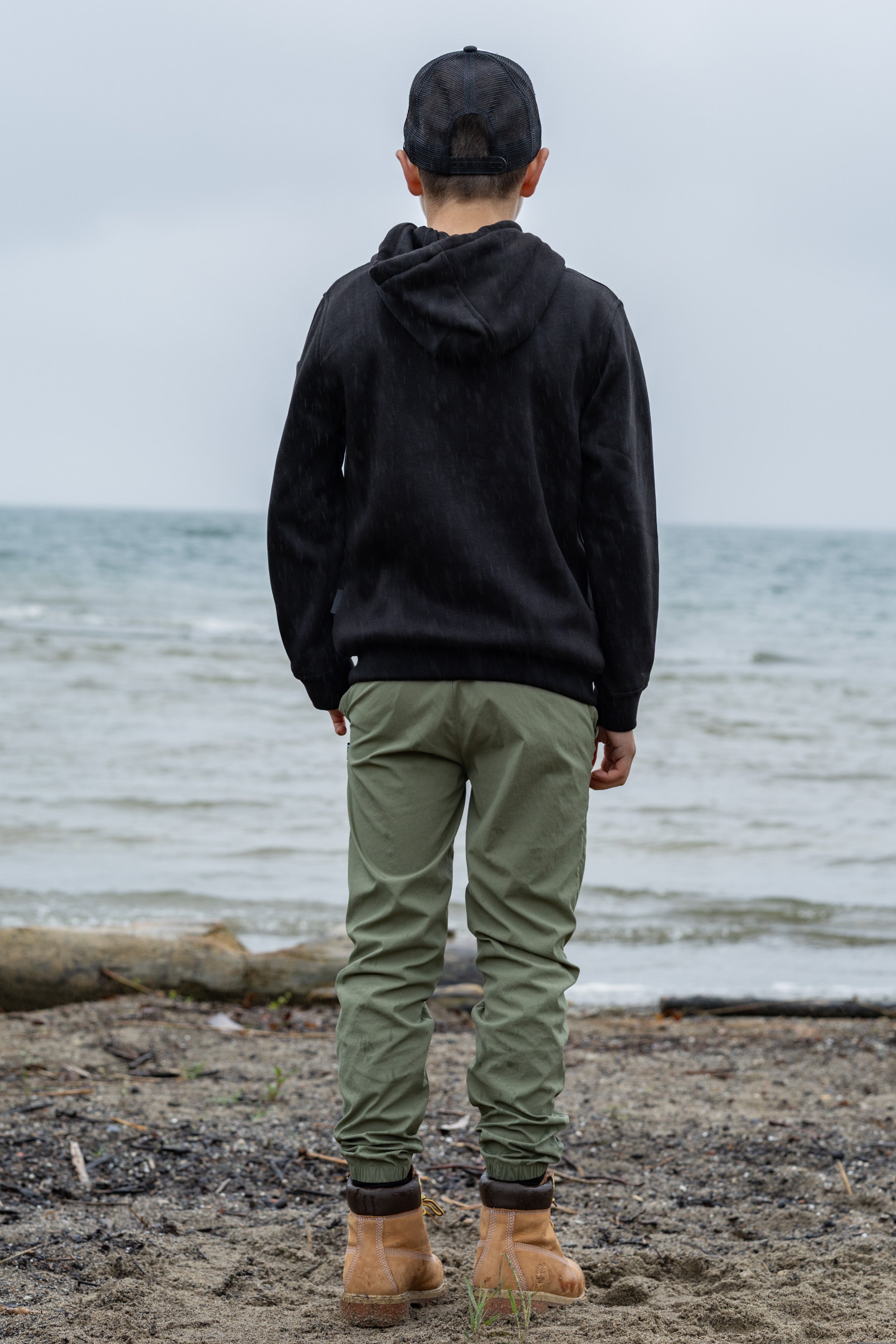 Pantalon pour enfants Jade deep lichen green