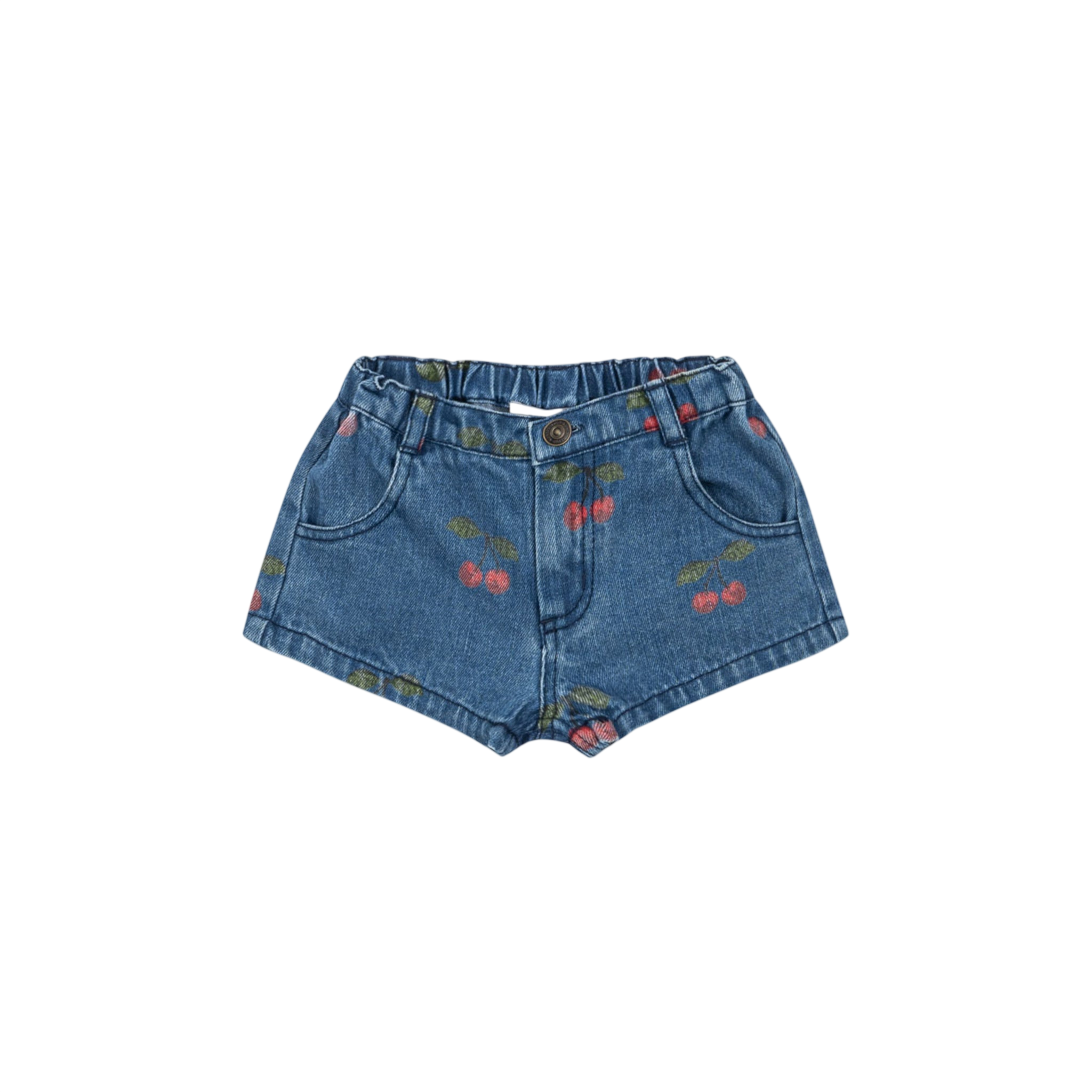 MAGOT SHORT GOTS MA GRANDE CERISE DENIM