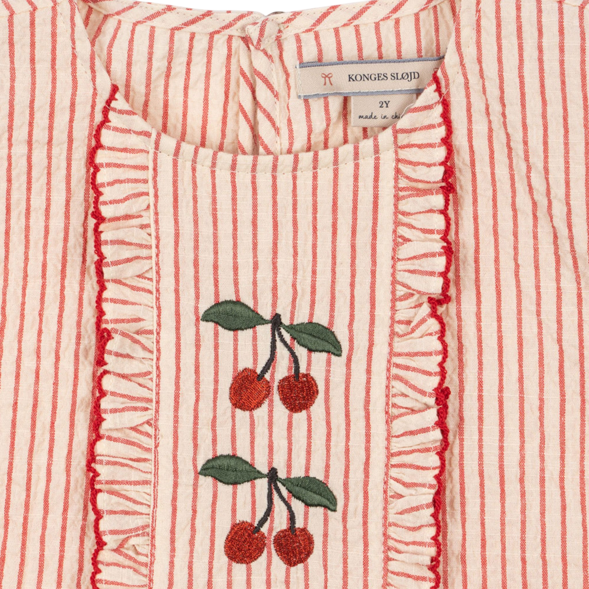 Top Ellie Frill Amour Stripe