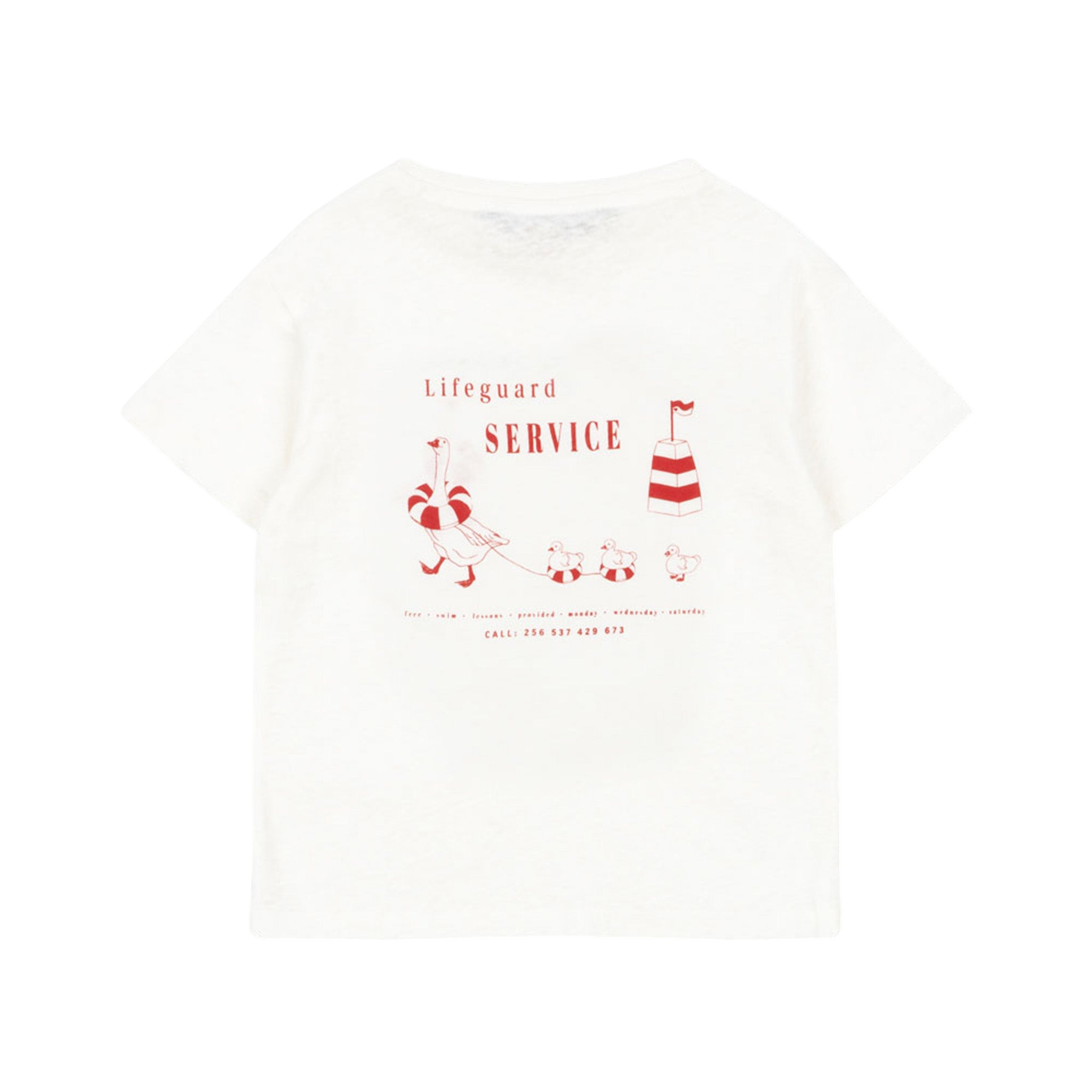ERA TEE OCS OFF WHITE/LIFEGUARD SERVICE