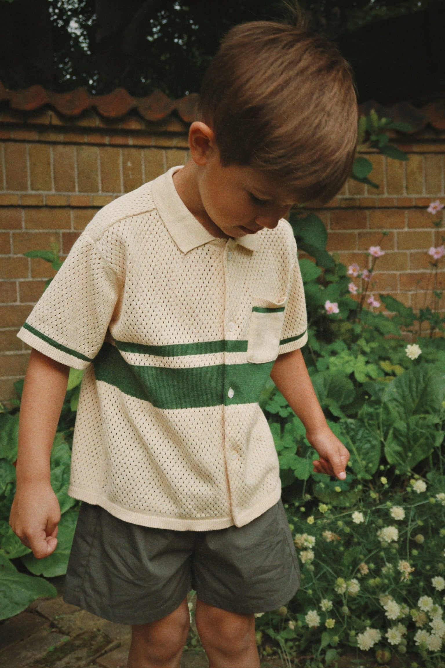 HAI KNIT SHIRT GOTS BANANA CREPE