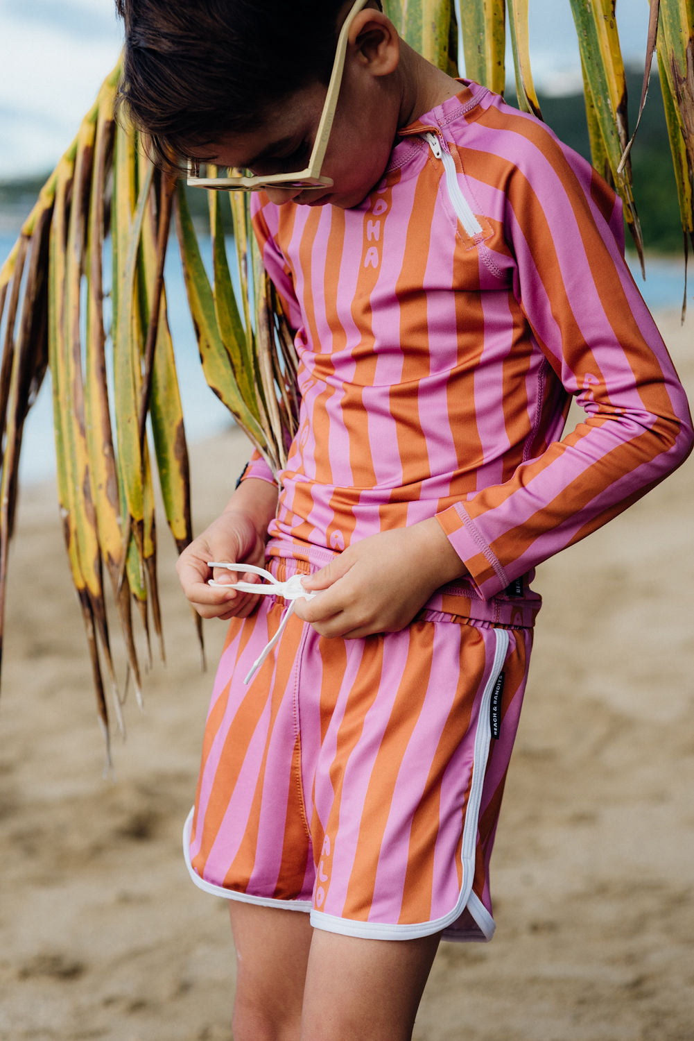 Badeshorts UPF 50+ Aloha Stripes