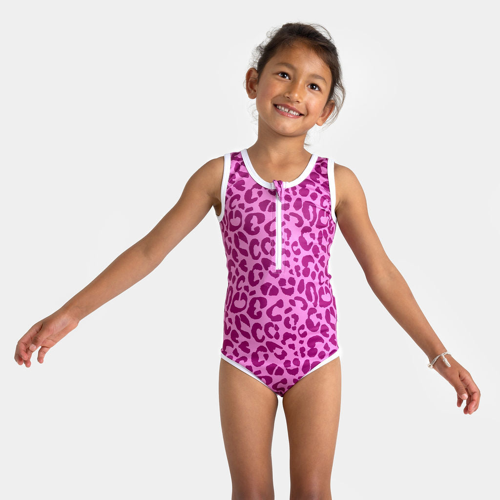 UV50+ SUGAR LEOPARD SWIMSUIT
