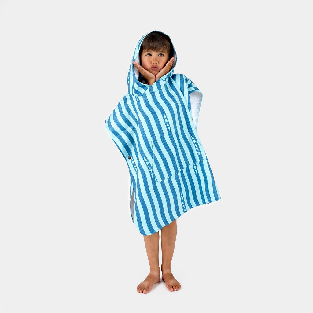 PONCHO SALTY STRIPES (séchage rapide)
