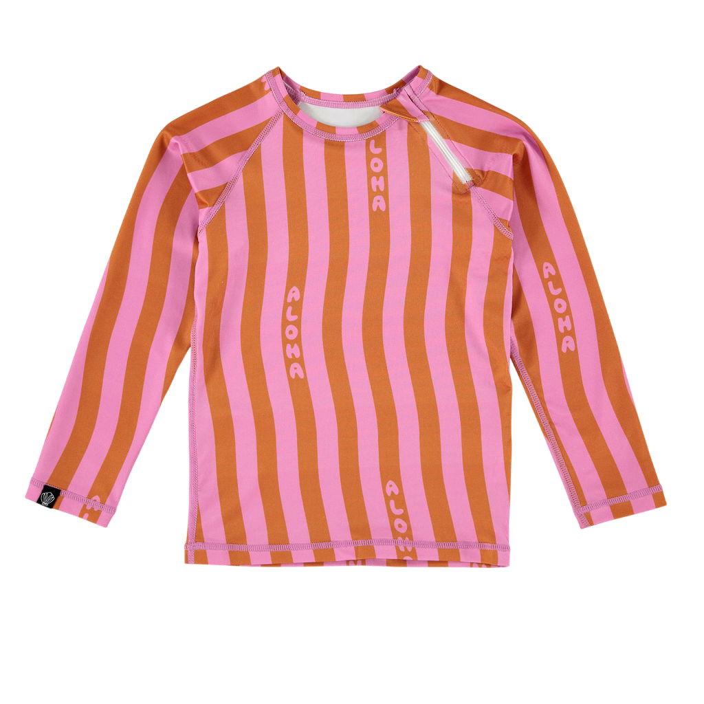 UV50+ ALOHA STRIPES TEE