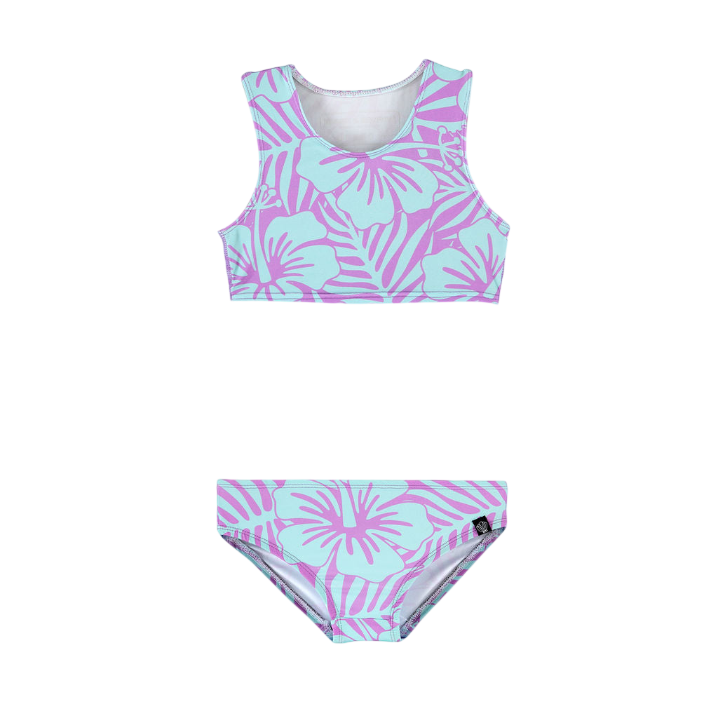 UV50+ BIKINI VIOLET HIBISCUS