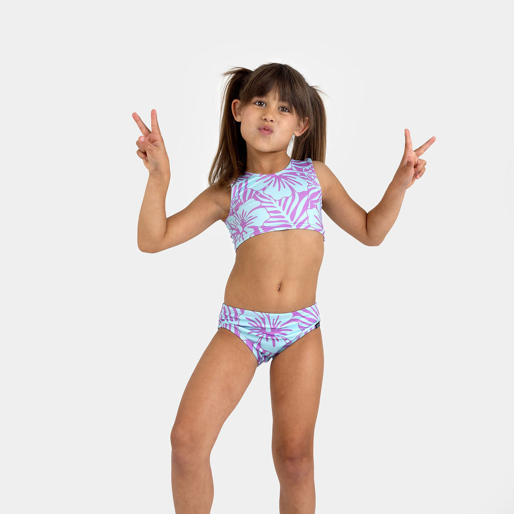 Bikini UPF 50+ Hibiscus Violet