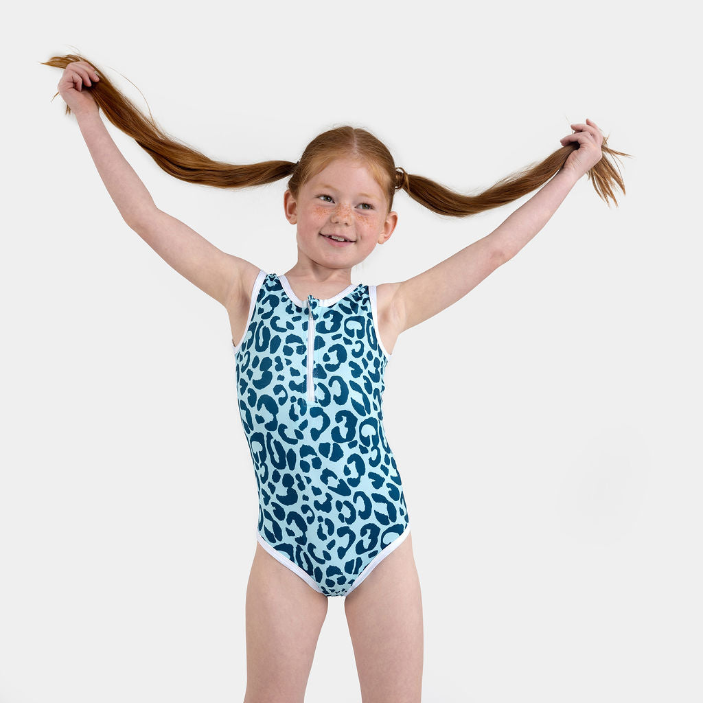 UV50+ OCEAN LEOPARD SWIMSUIT