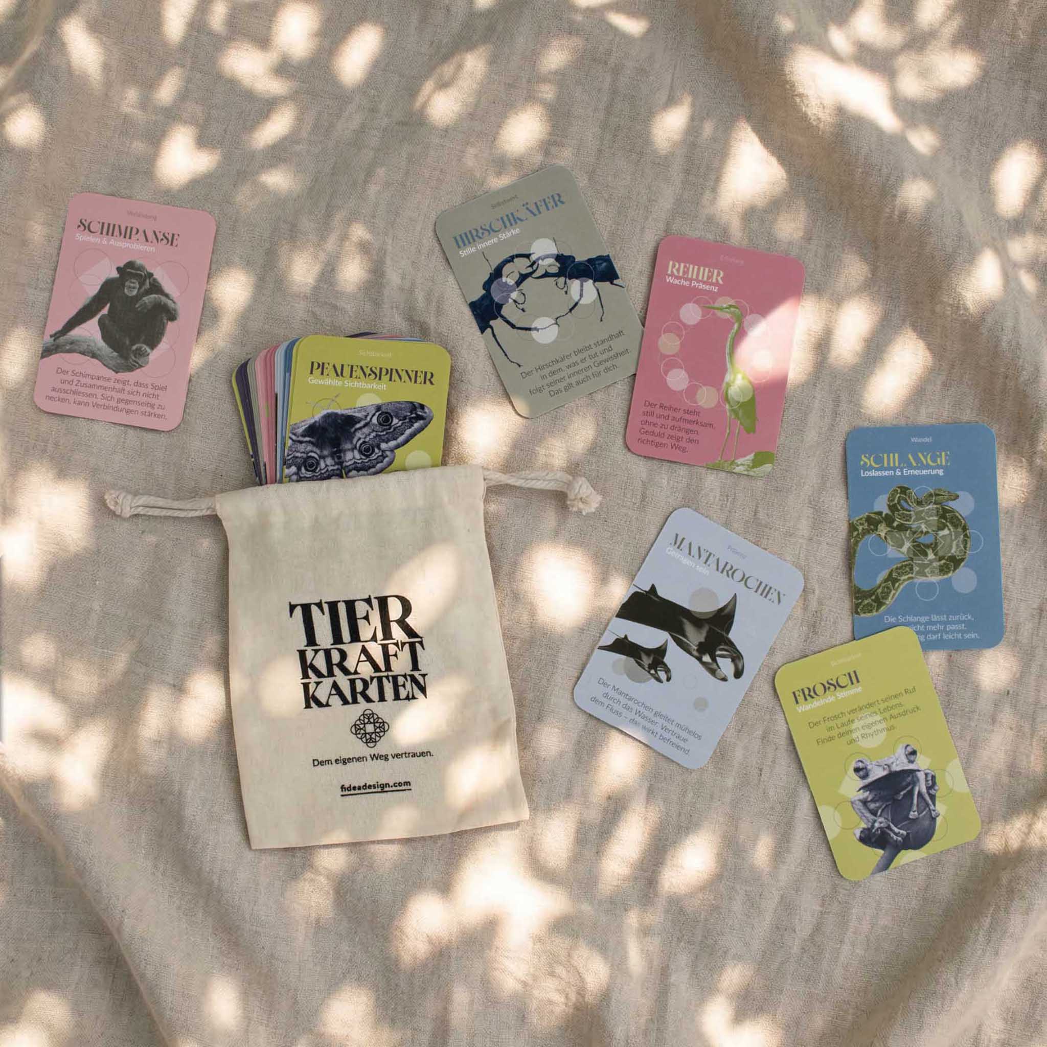 Cartes de pouvoir animal