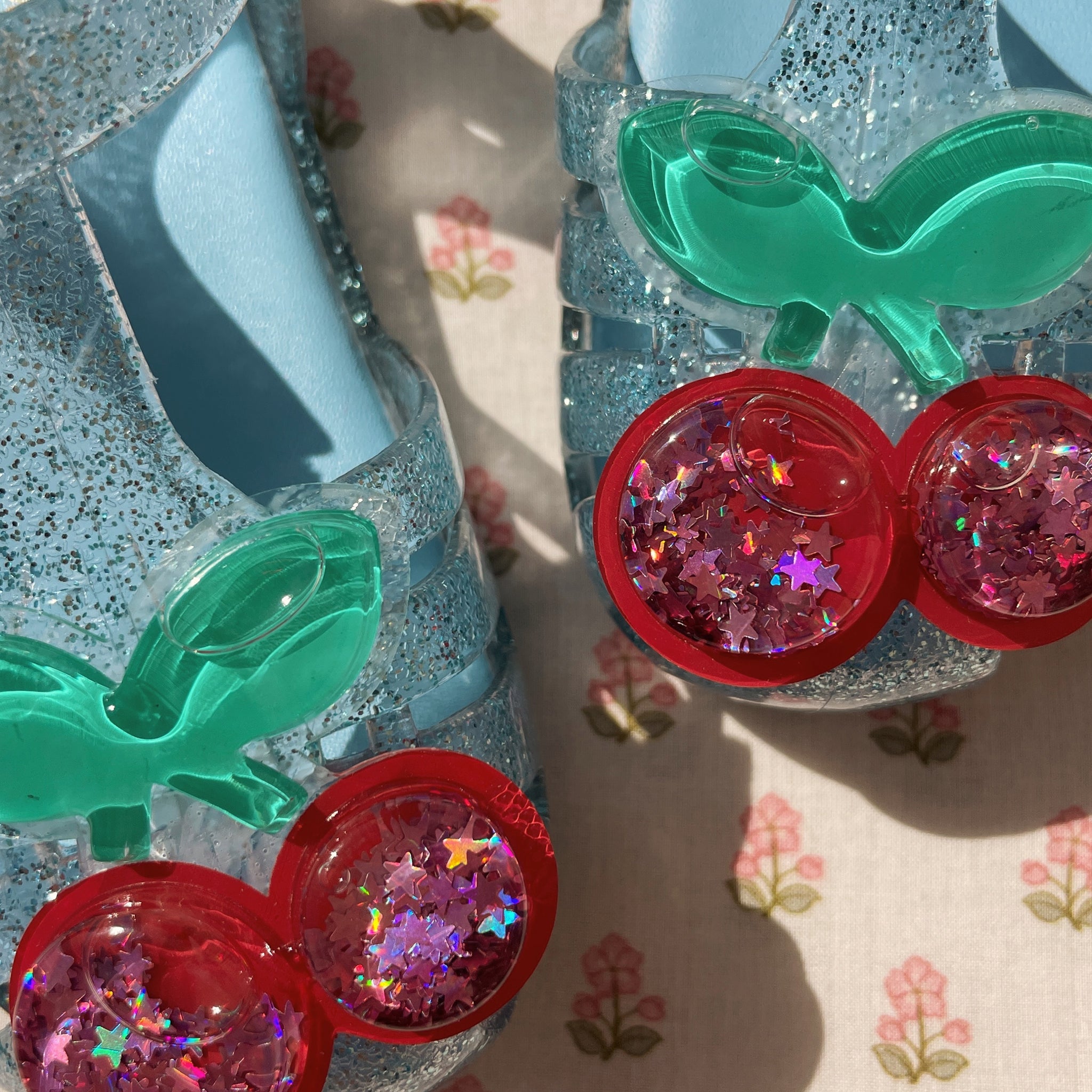 LILO SANDAL BLEU PAILLETÉ