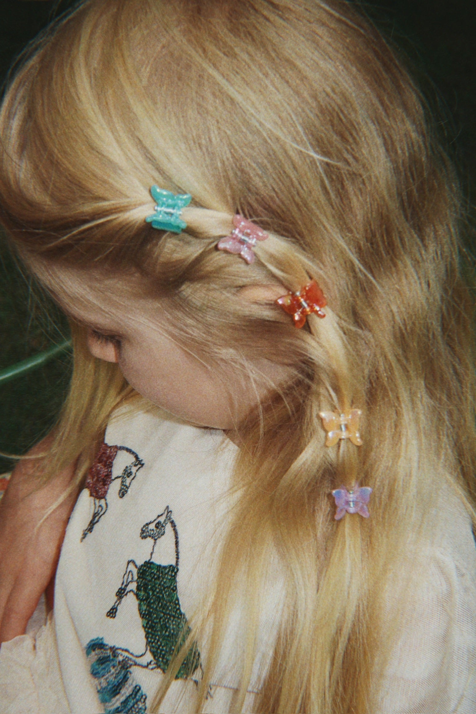 Hair clip 10-pack Butterfly Multi