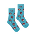 Socken Ladybug Allover Blue