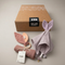 Coffret cadeau Naissance Rose avec bon d'achat