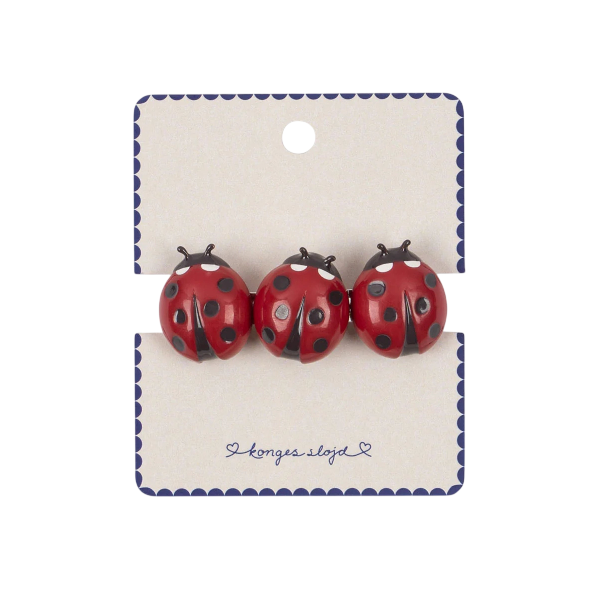 Ladybug hair clip