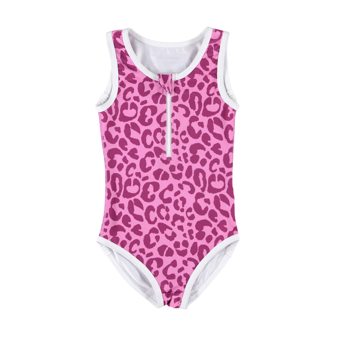 UV50+ SUGAR LEOPARD SWIMSUIT