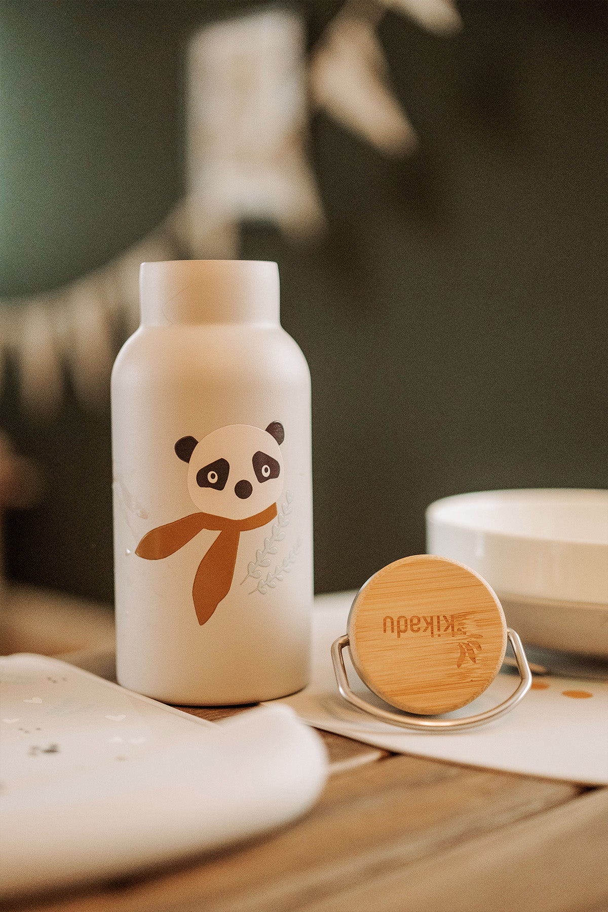 Panda drinking bottle