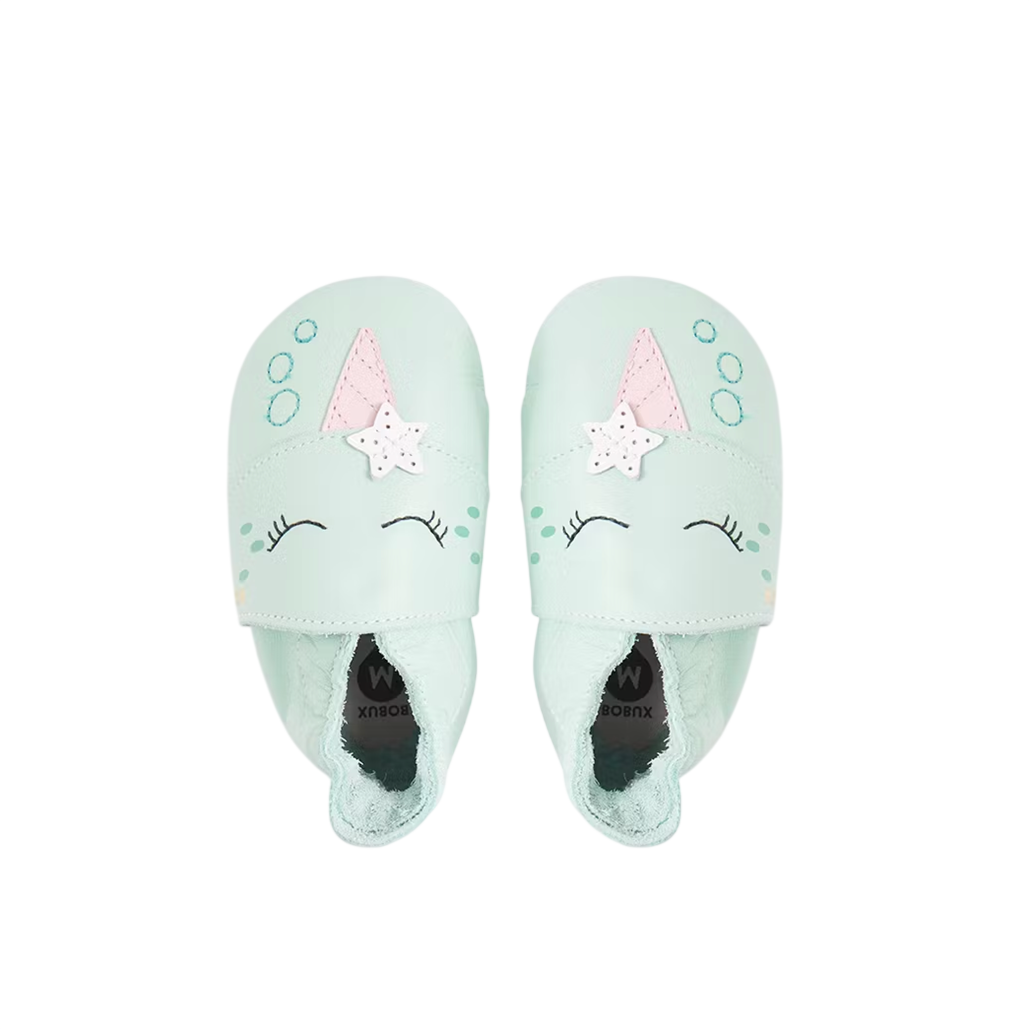 Bobux Narwhal Birds Egg Green